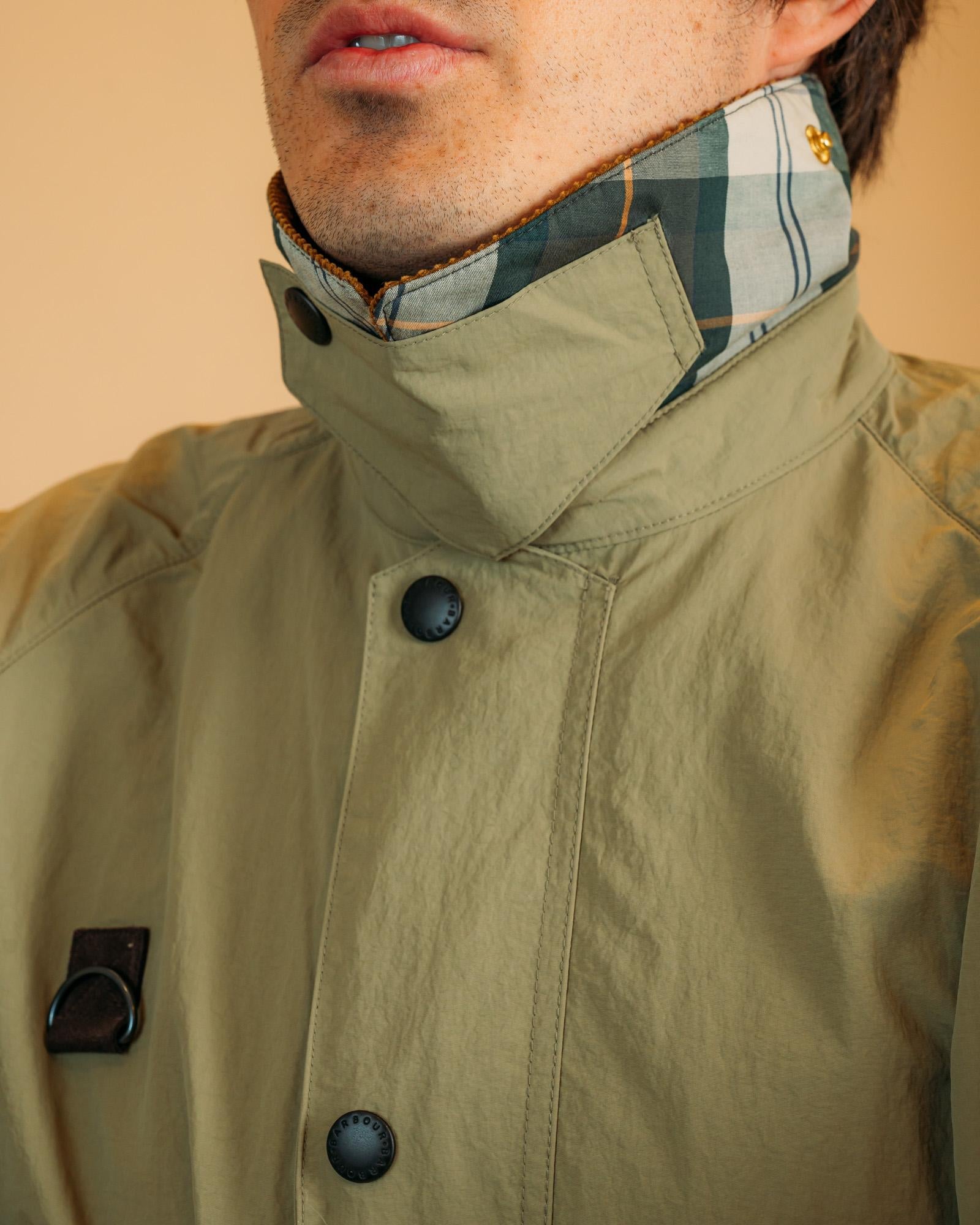 Giacca Spey Icons Bleached Olive MCA1093 OL11 Barbour 