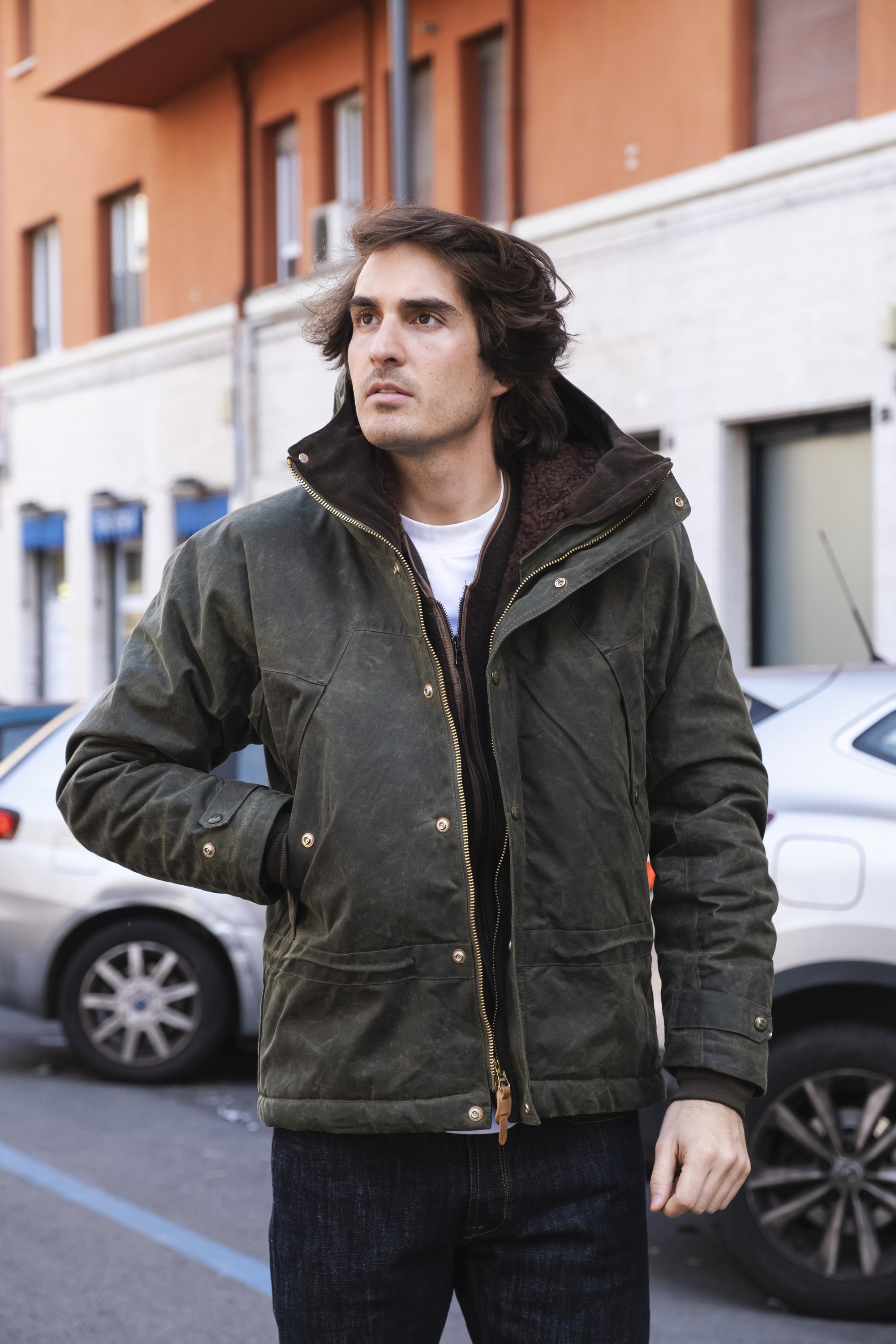 Mountain Fleece Jacket 7003DARKGREEN DARK GREEN Manifattura Ceccarelli 