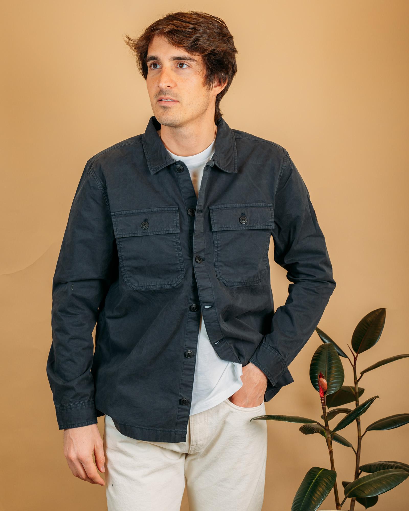 Overshirt Arlo Navy MOS0390 NY91 Barbour International 