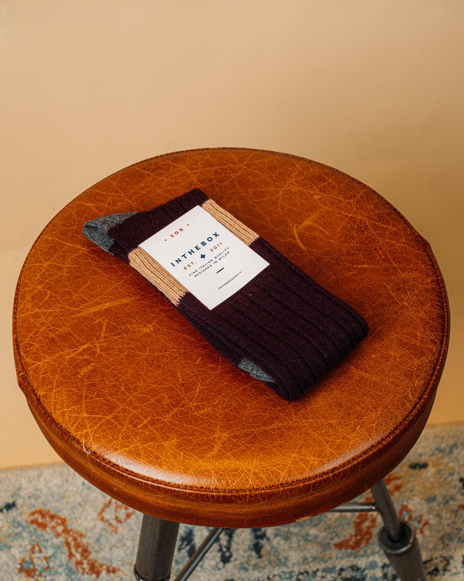 Sox Cachemire Basic FW250046 0200 Sox in the Box 