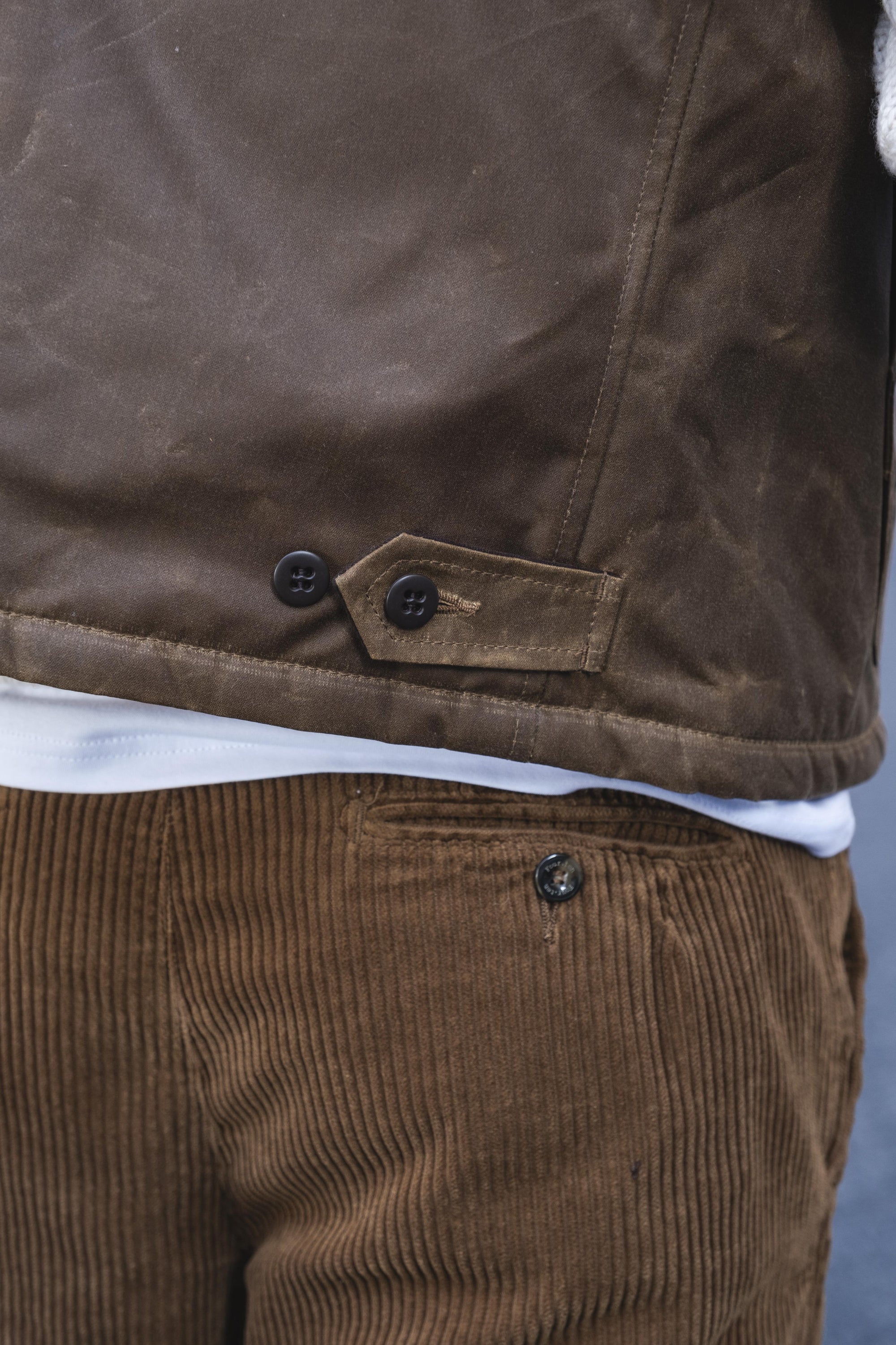 Mountain Vest 7916DARKTAN DARK TAN Manifattura Ceccarelli