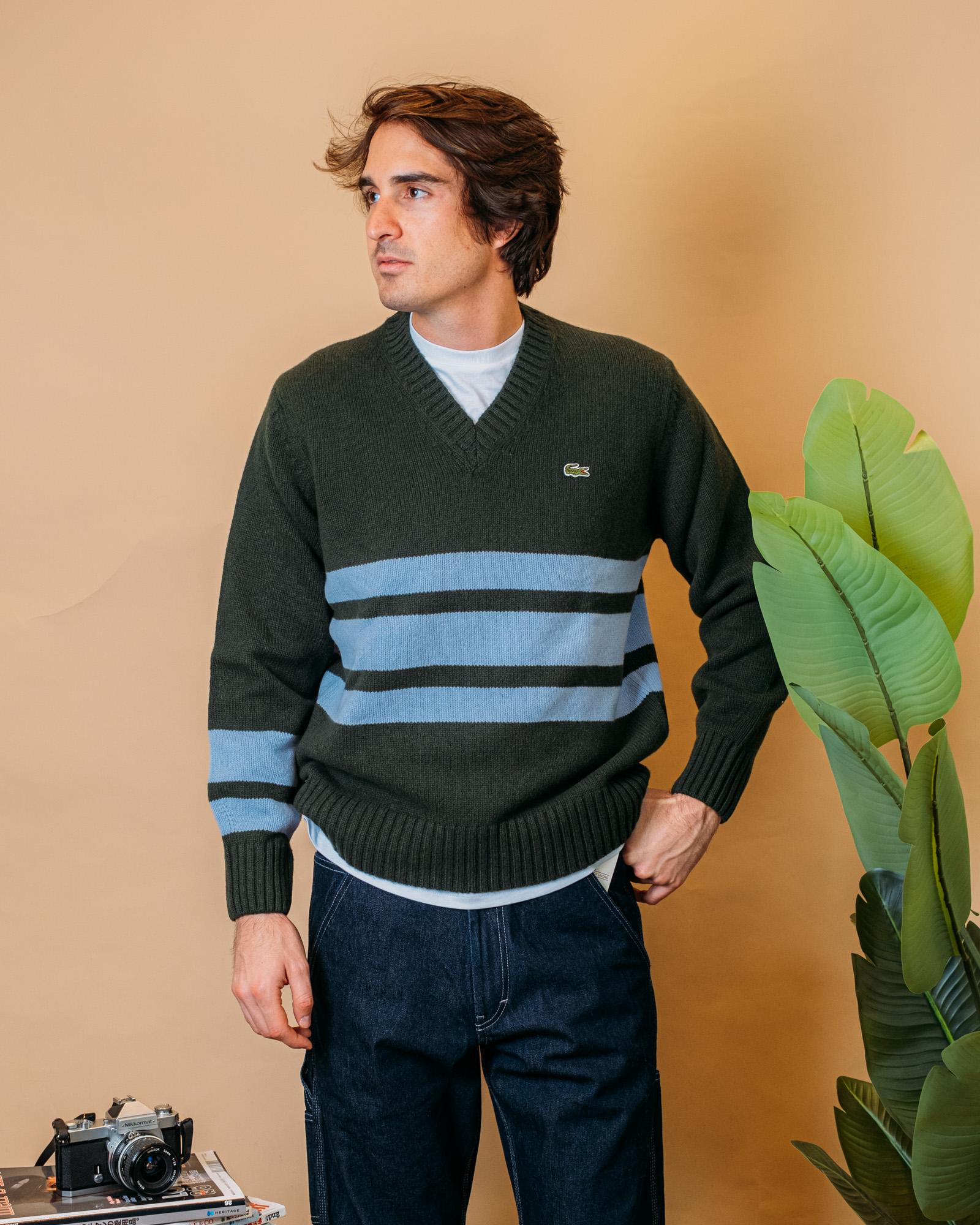Maglia a V AXAH5180 9IS Lacoste 