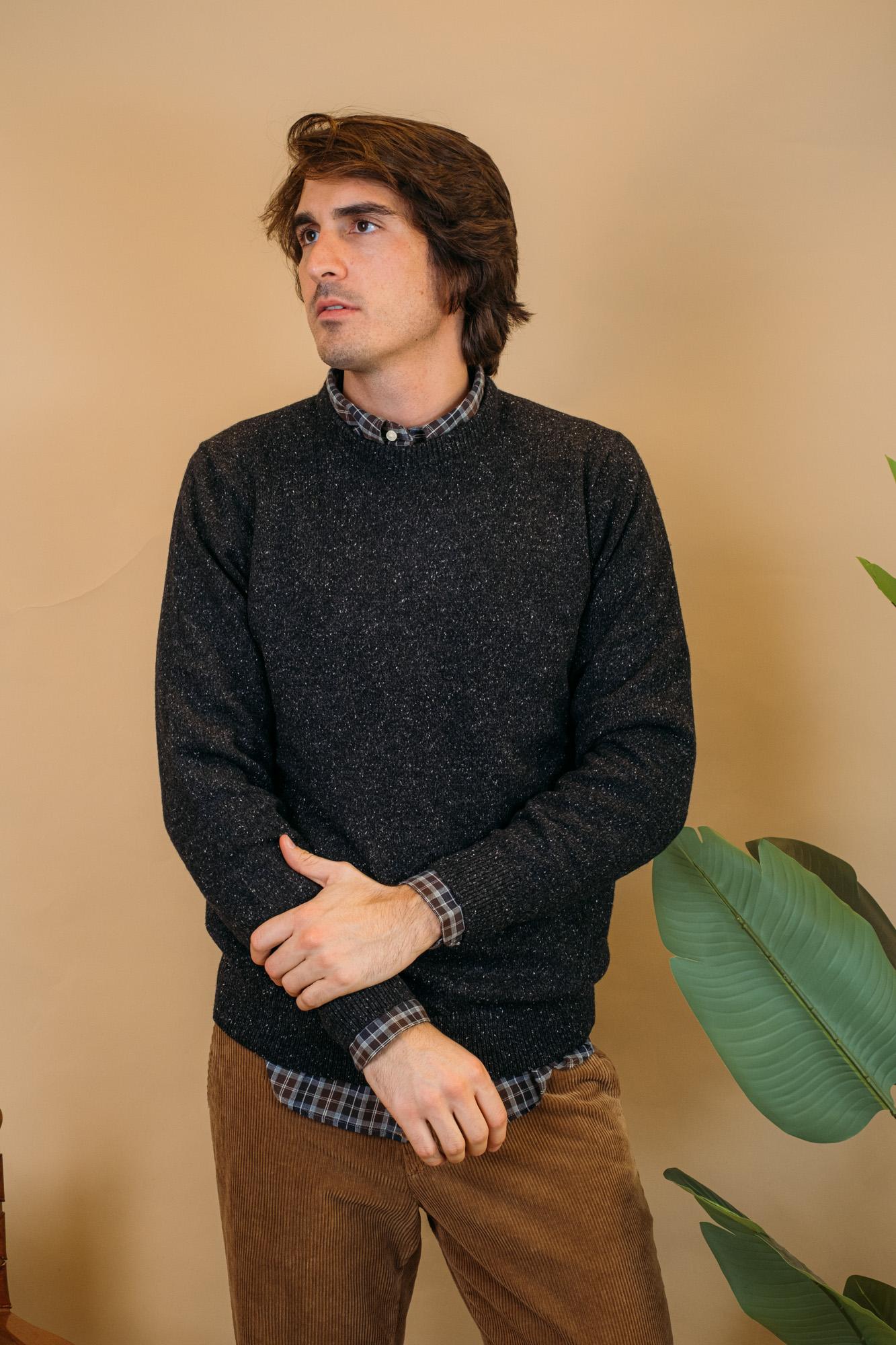 Essential Tisbury Crew MKN0844 BK31 Barbour 