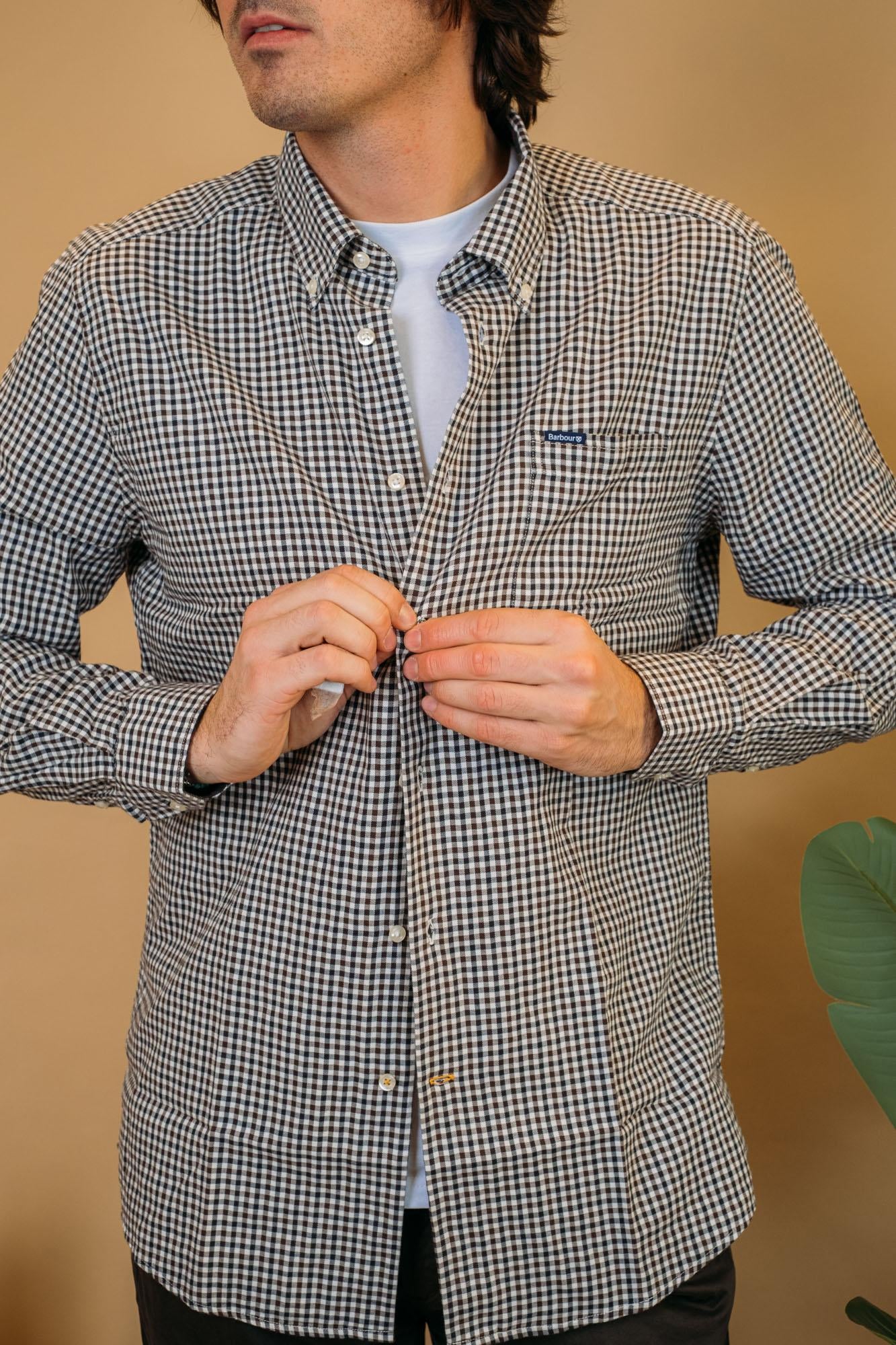 Padshaw Shirt MSH5027 BR17 Barbour 