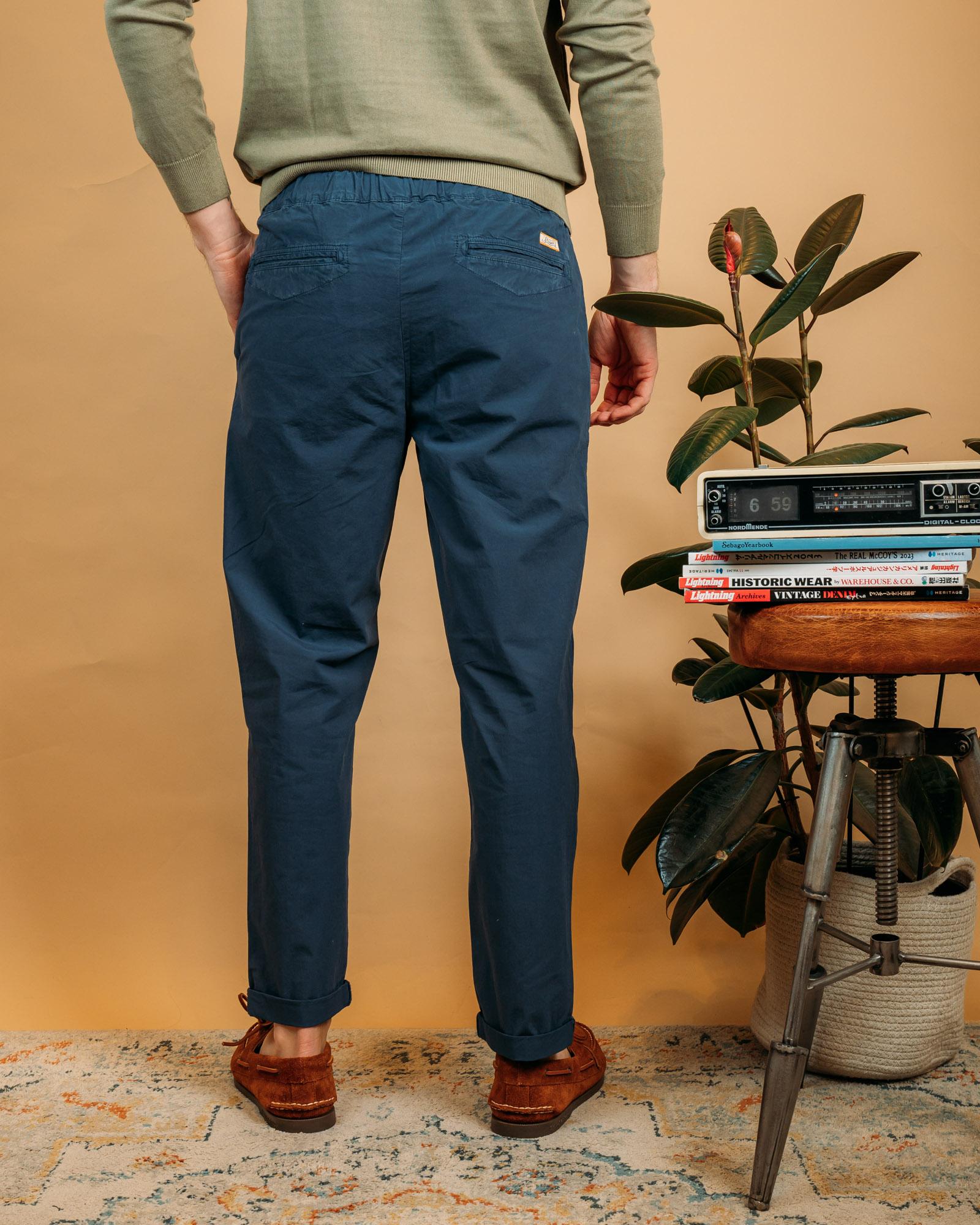 Pantaloni Lewis Navy T56027 003 Clark 