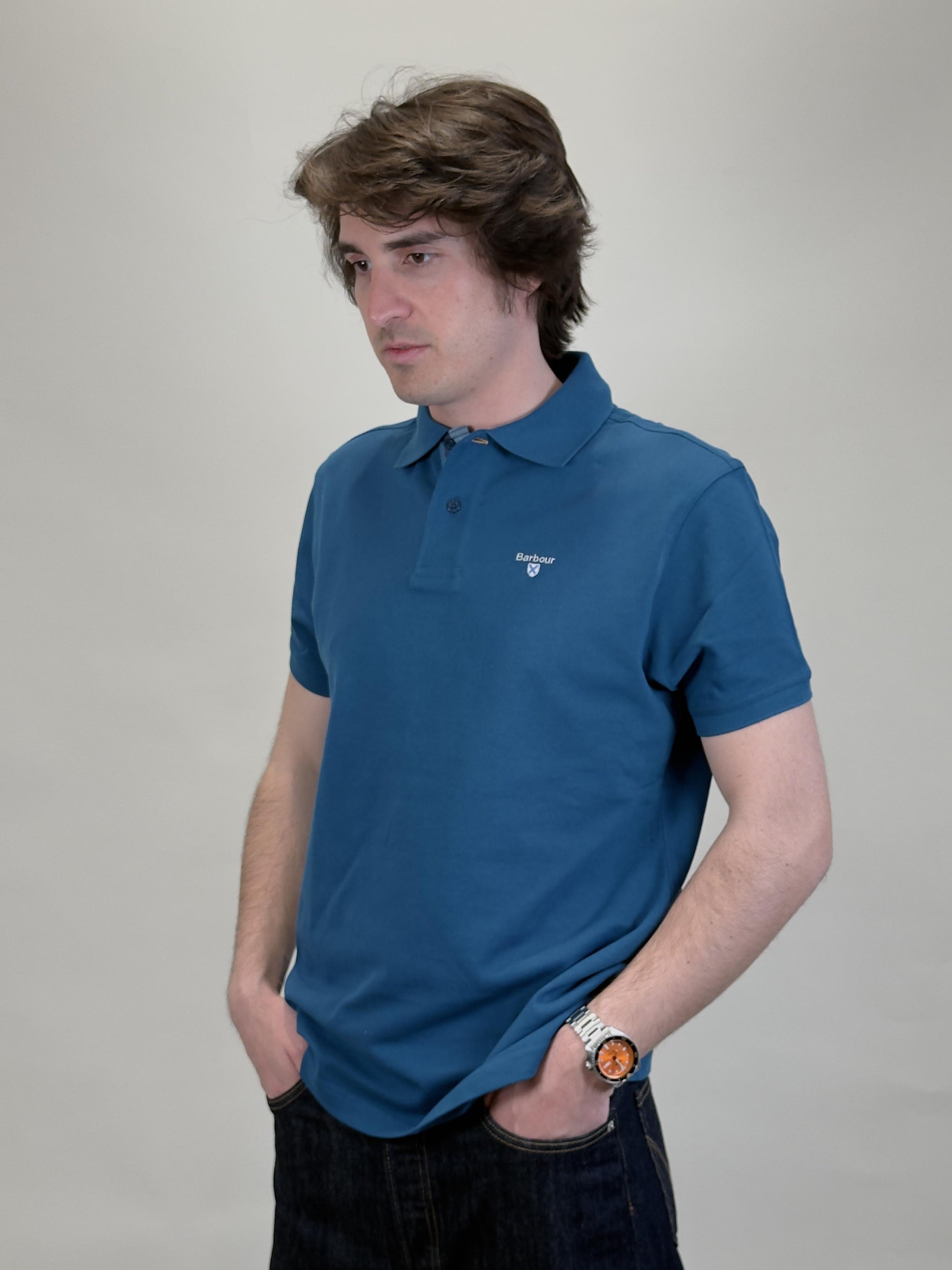 Polo Tartan Pique MML0012 AQ72 Barbour