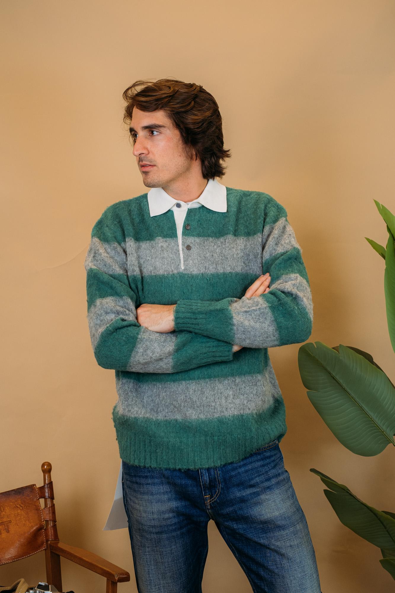 Polo Rugby Shetland RRU90240CM891510 C0480 Roy Roger's