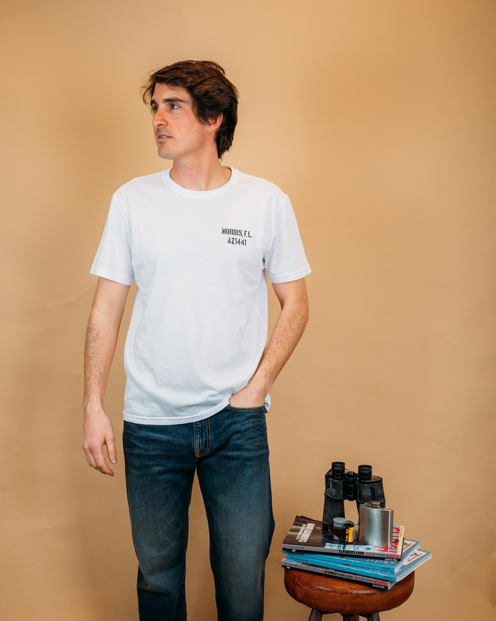 T-shirt Graphic Alcatraz White BLKM8000 16 Bl'ker 