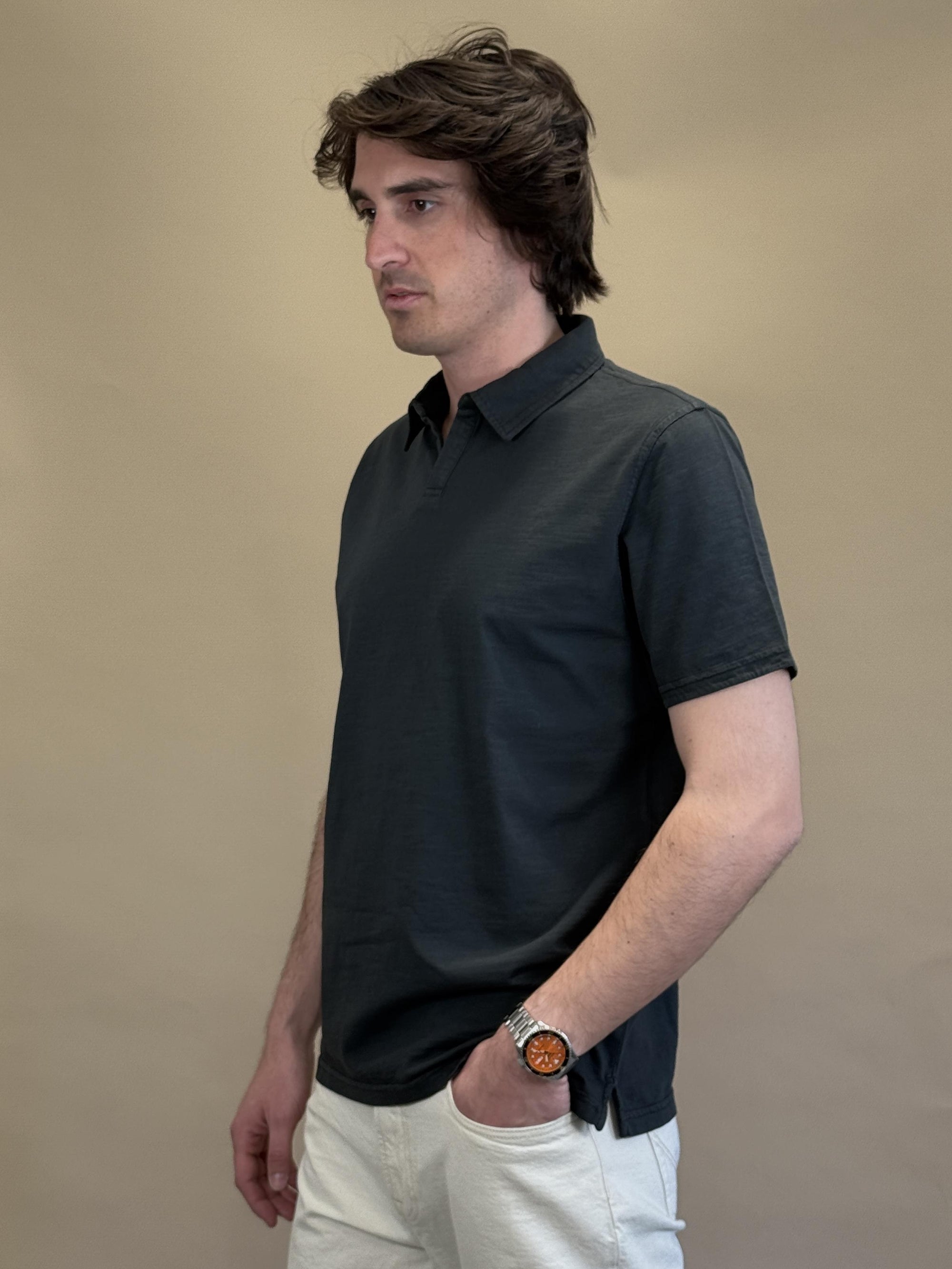 Polo in Cotone Fiammato BLKM2006 FB Bl'ker