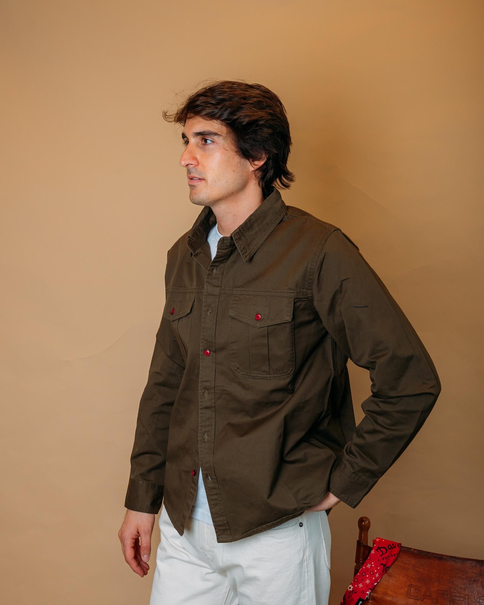 Workshirt Engineer Olive CFEW OLIVE Bennet Works 