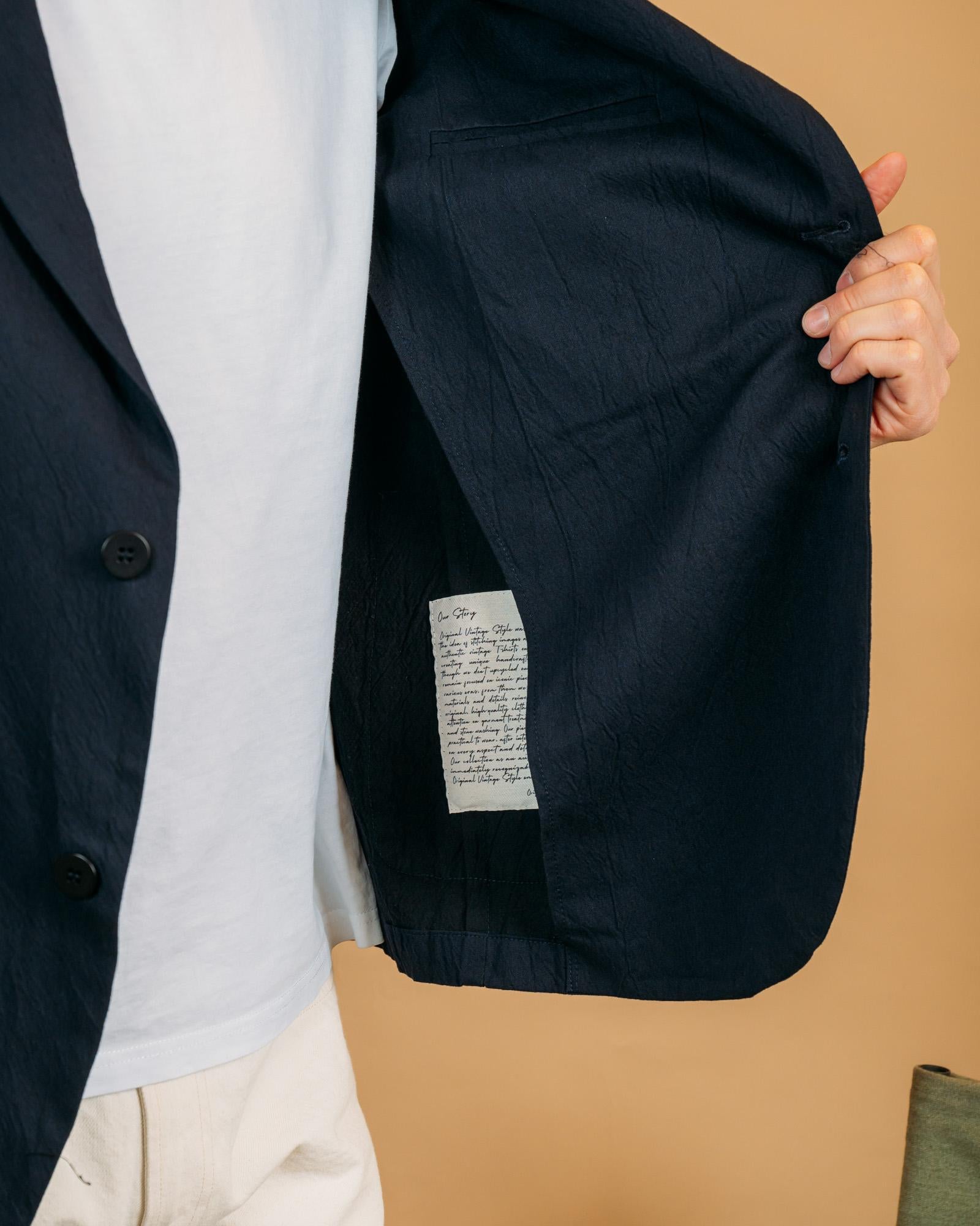 Blazer Ermes Blu ERMES411 BL Original Vintage Style 