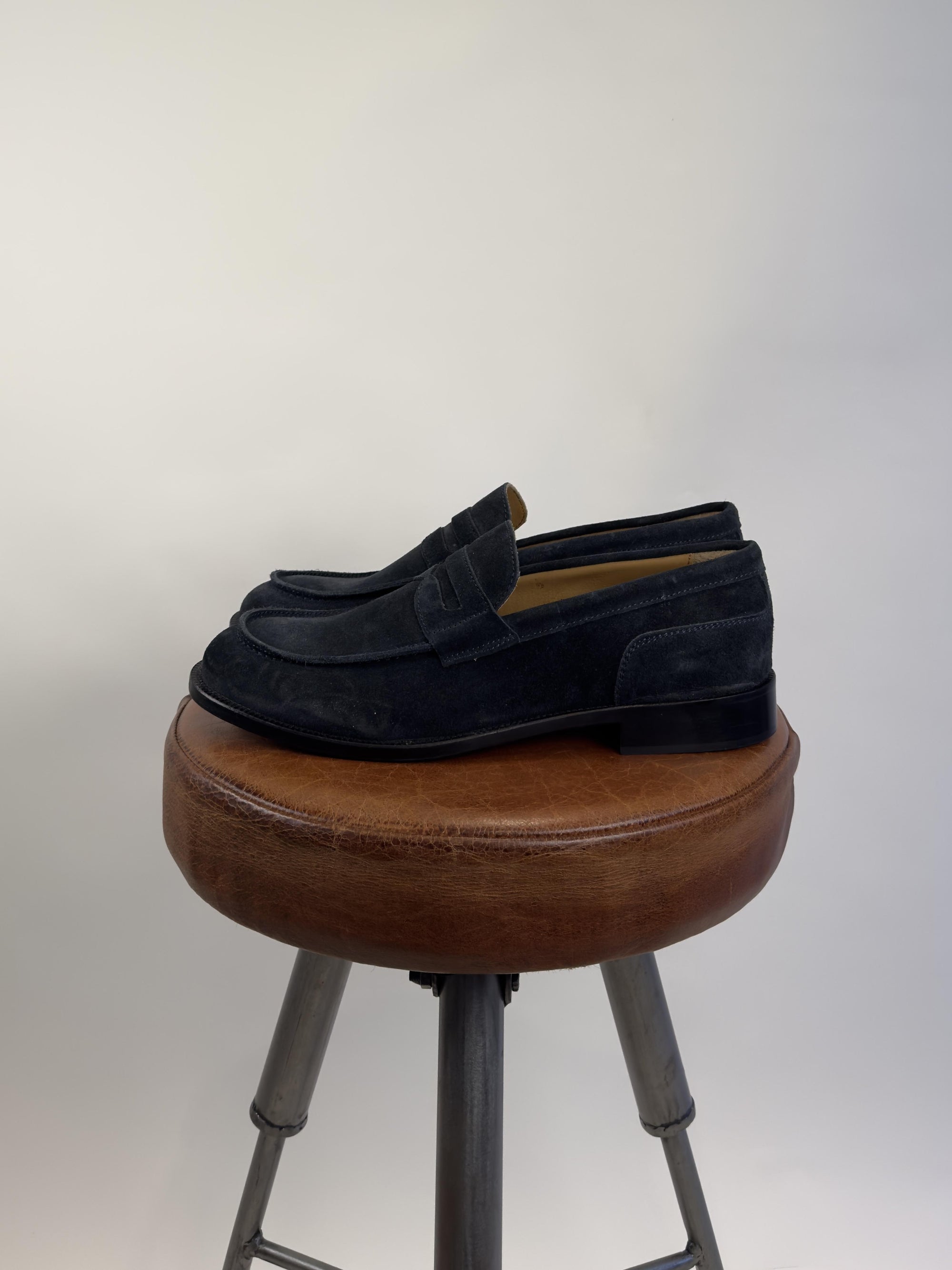 Regent in Pelle Scamosciata DU601 BL Gaffi