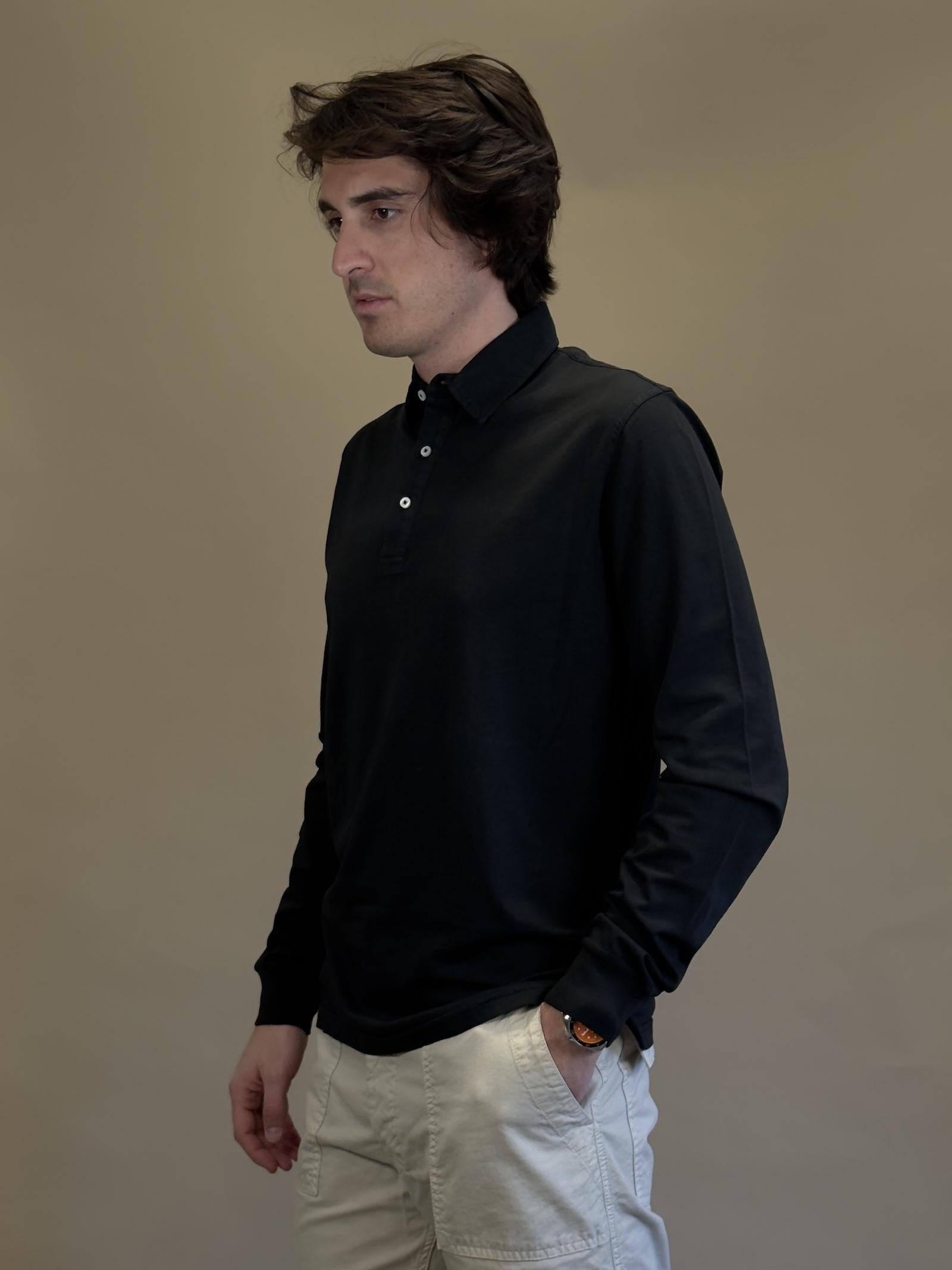 Polo in Jersey M/L BLKM2503NERO NERO Bl'ker