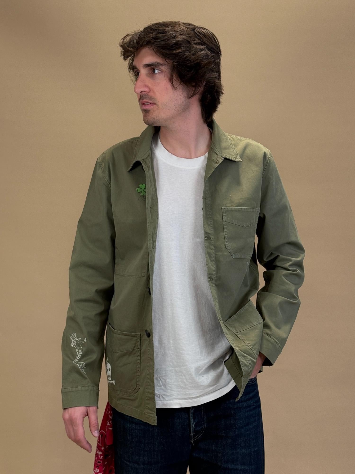 Overshirt Marshall con Stampe MARSHALL/S_T095 036 Clark 