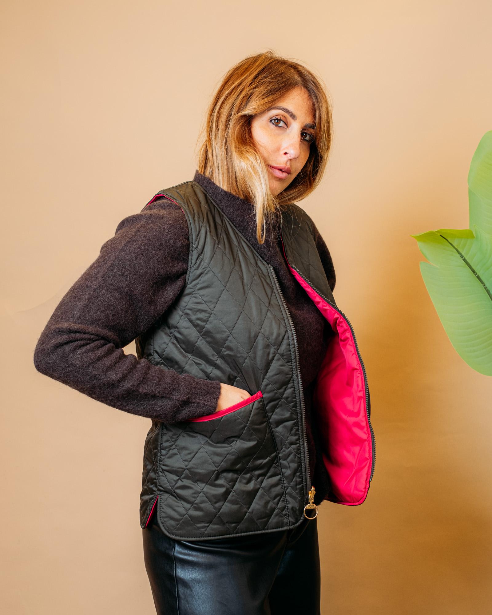 My Barbour Reversible Liner LLI0022 OL71 Barbour 
