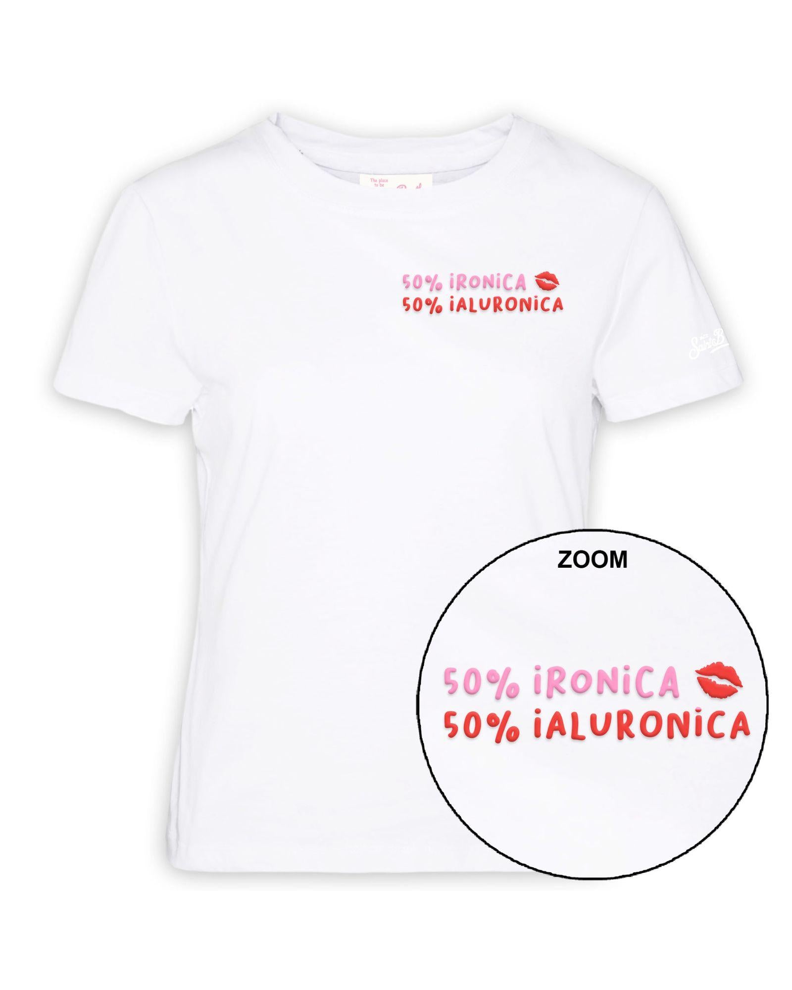 T-shirt Emilie Ironica Ialuronica EMI001 09761L MC2 Saint Barth 