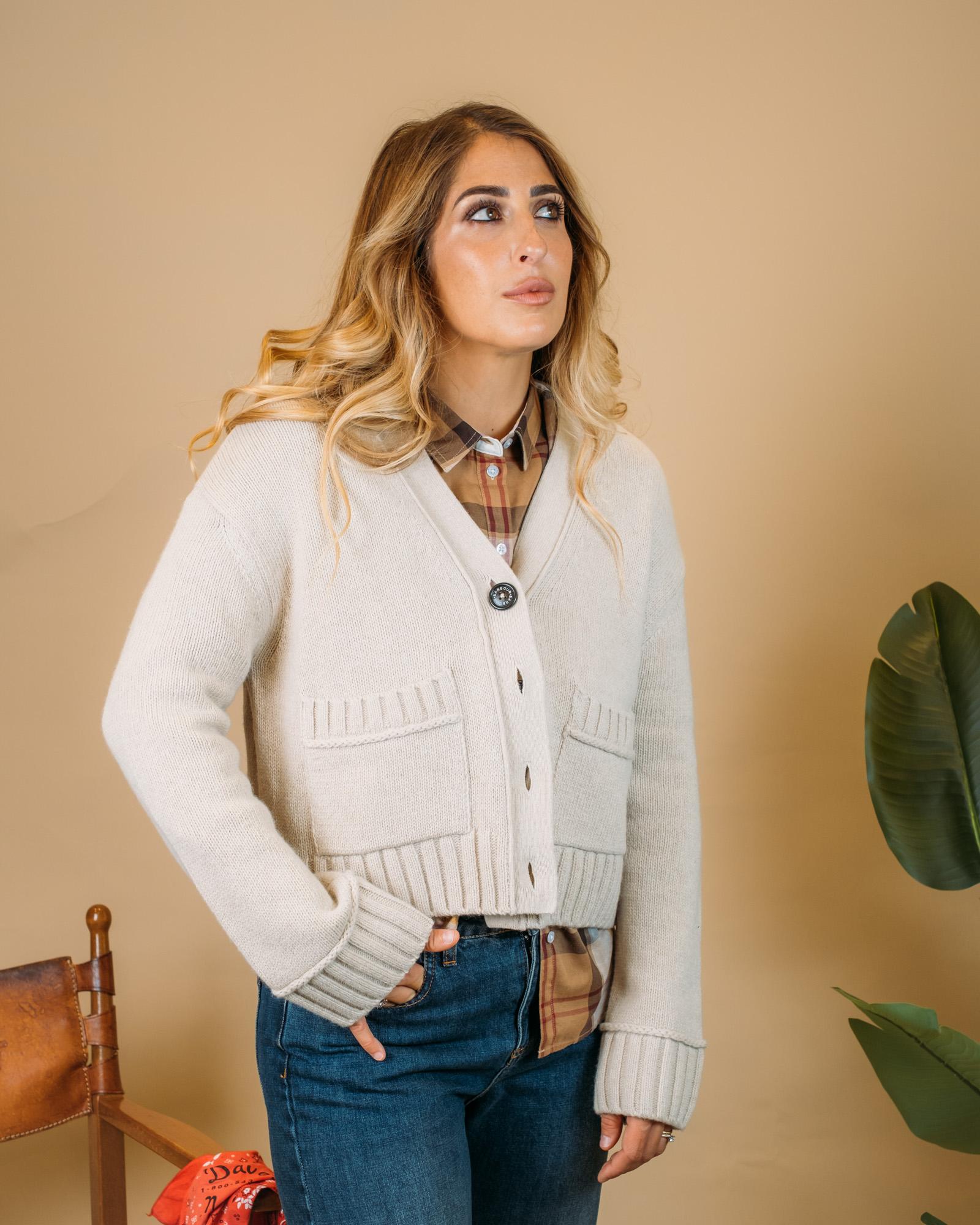 Faye Knitte Cardigan LKN1681 ST53 Barbour 