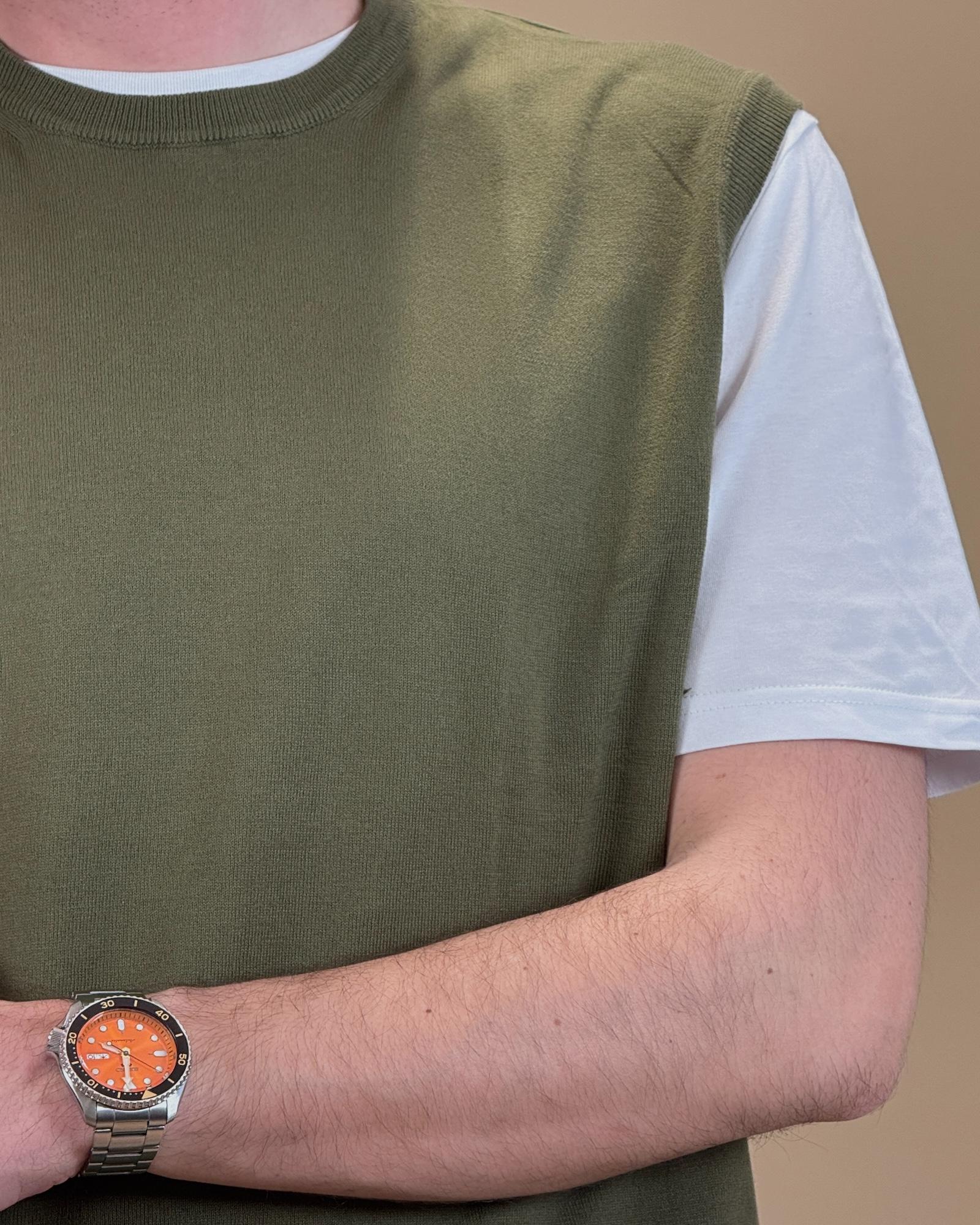 Gilet Filo MA7440MILITARE MILITARE Gaffi