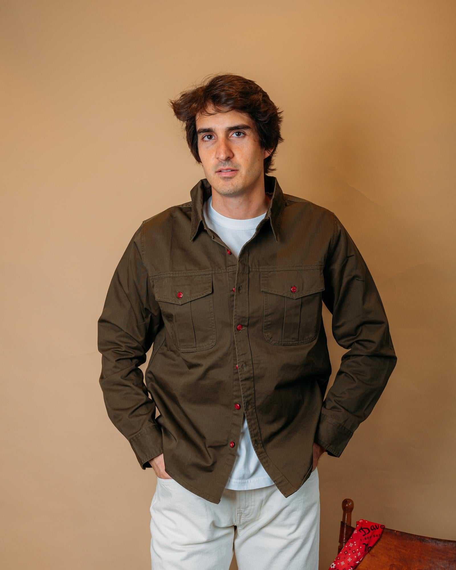 Workshirt Engineer Olive CFEW OLIVE Bennet Works 