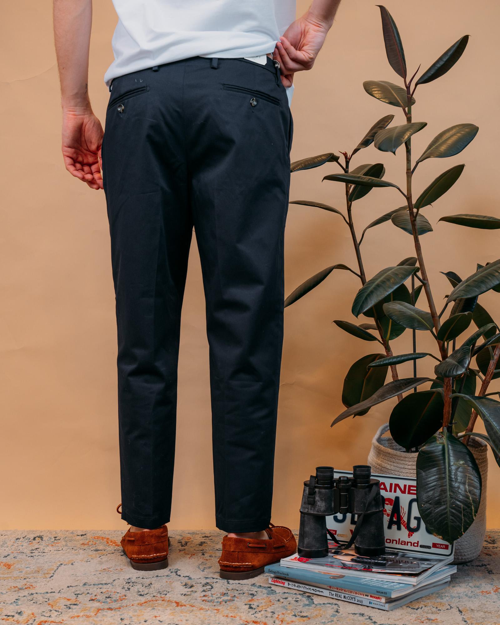 Pantaloni Tirana Navy GATIR7845S26 016 Gaffi 
