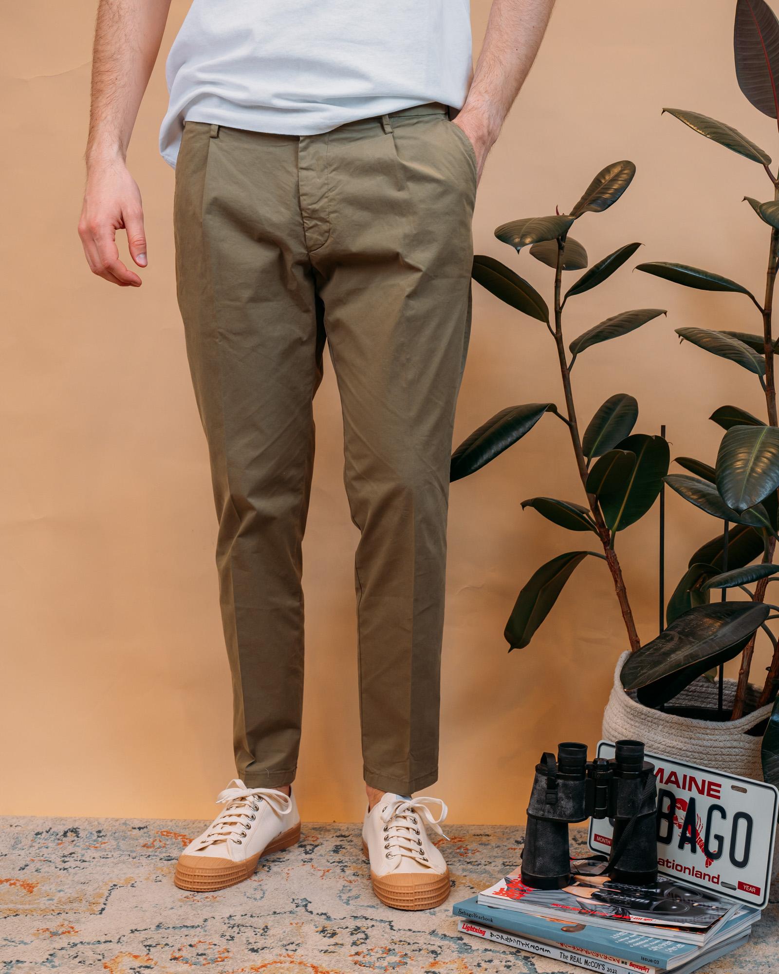 Pantaloni Riccardo Kaki RICCARDO KA Be Able 
