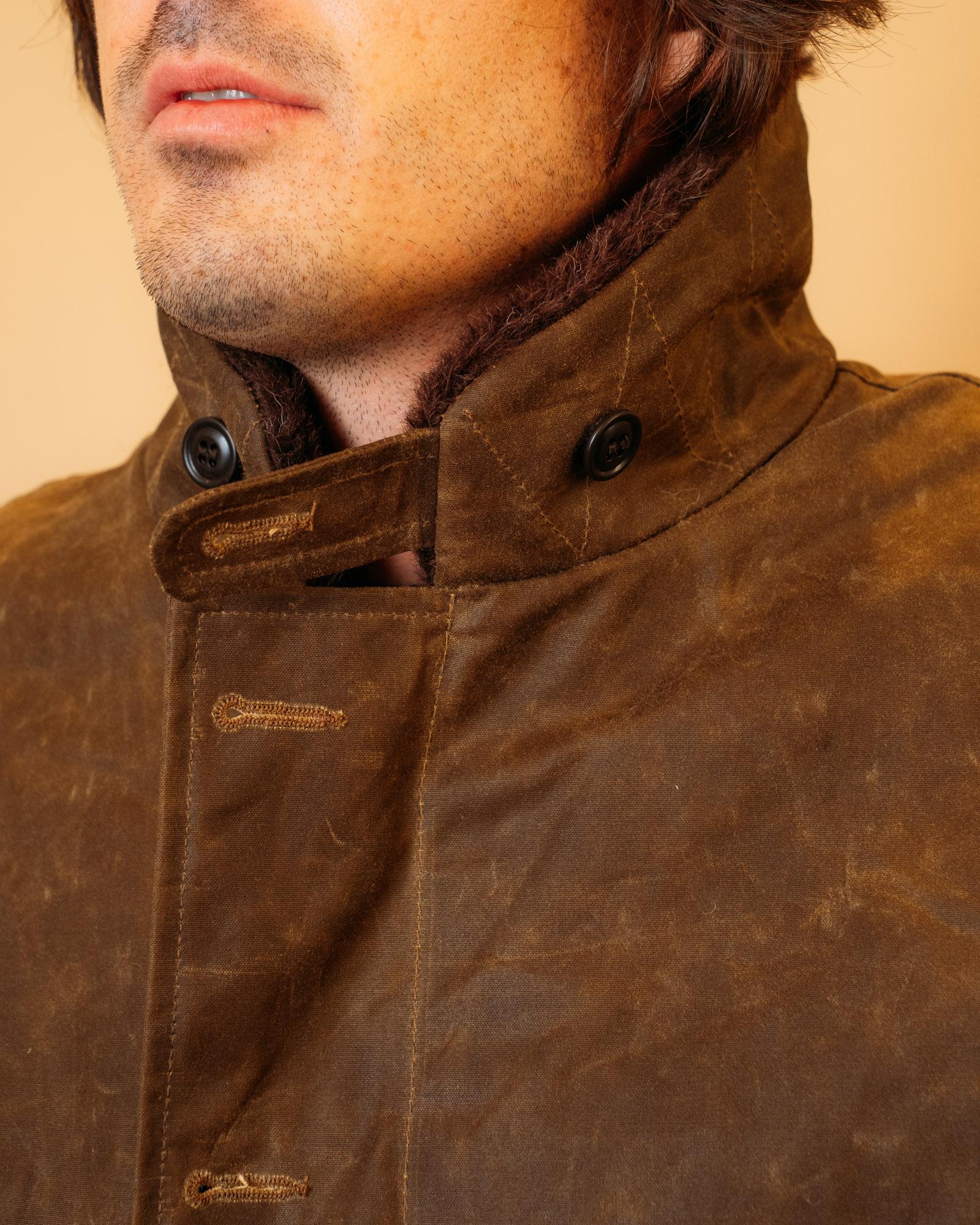 New Deck Jacket 7061B-WX DARK TAN Manifattura Ceccarelli 