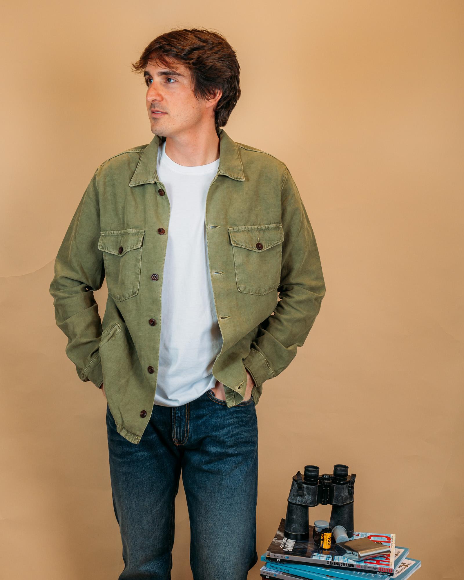 Overshirt Acadia Military ACADIALINO MI Bl'ker 