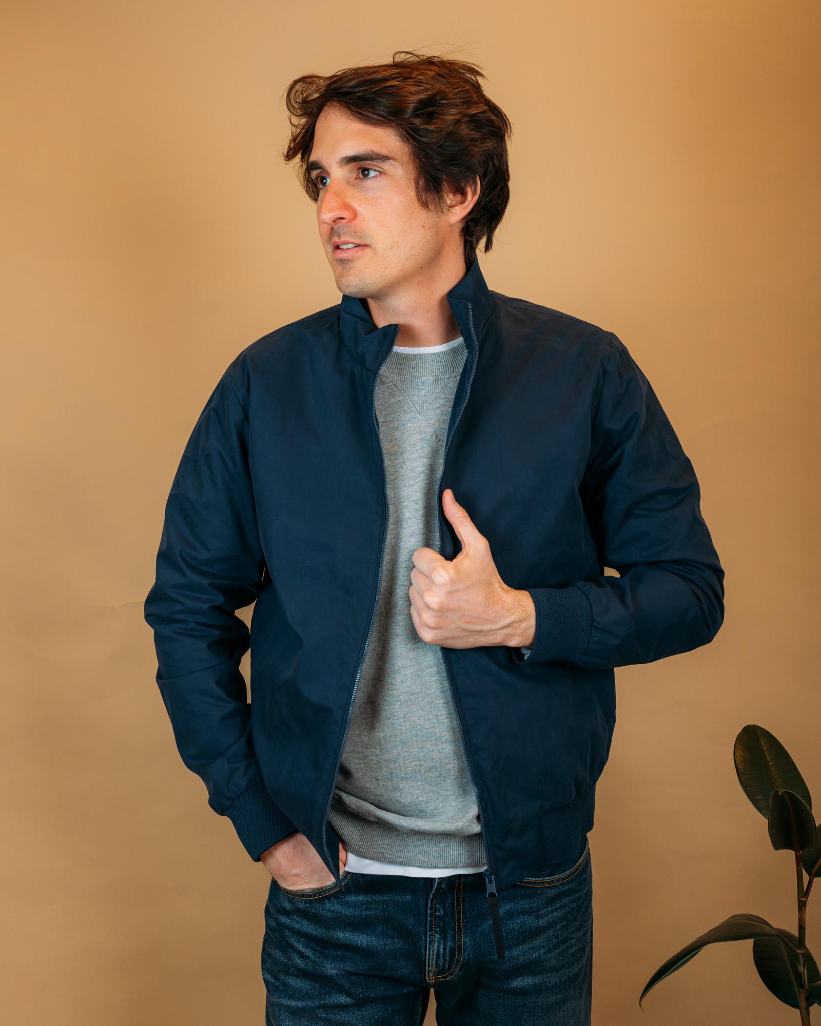 Bomber Shibuya Navy Blue PM961 790 People of Shibuya 