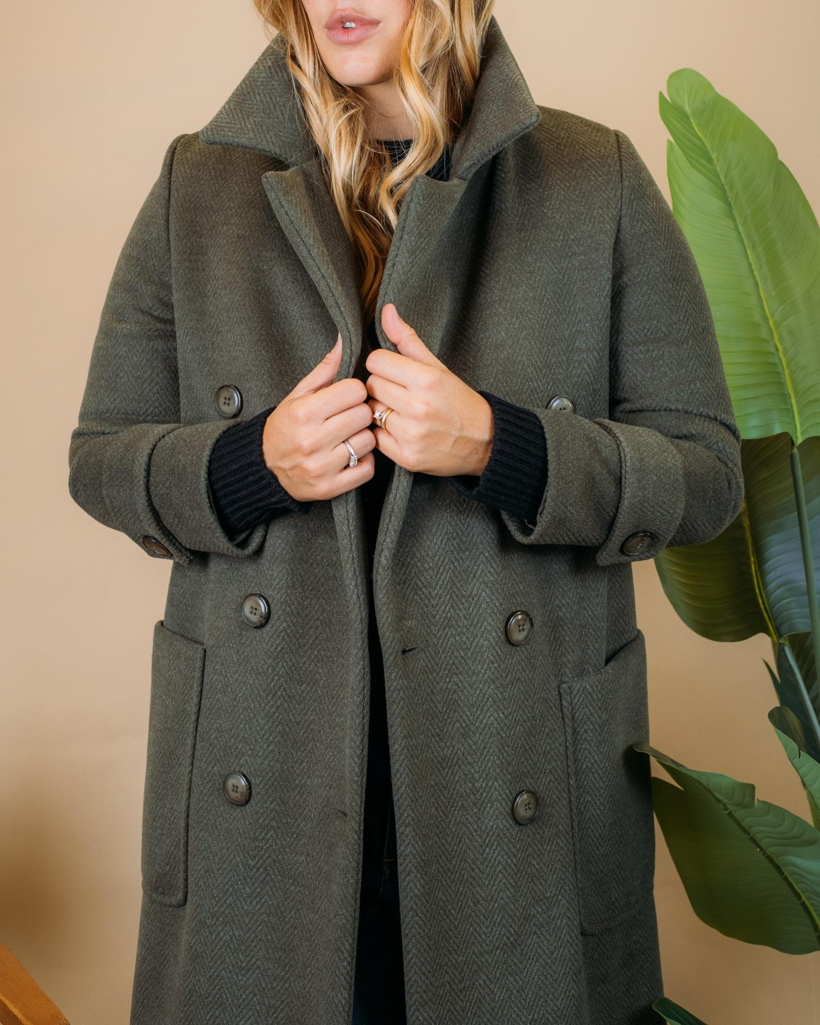 Doppiopetto Lungo 38GC281 MILITARE Fabiana B. 