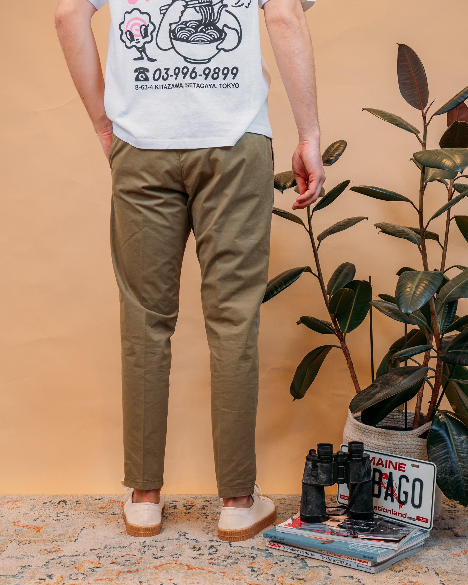 Pantaloni Riccardo Kaki RICCARDO KA Be Able 