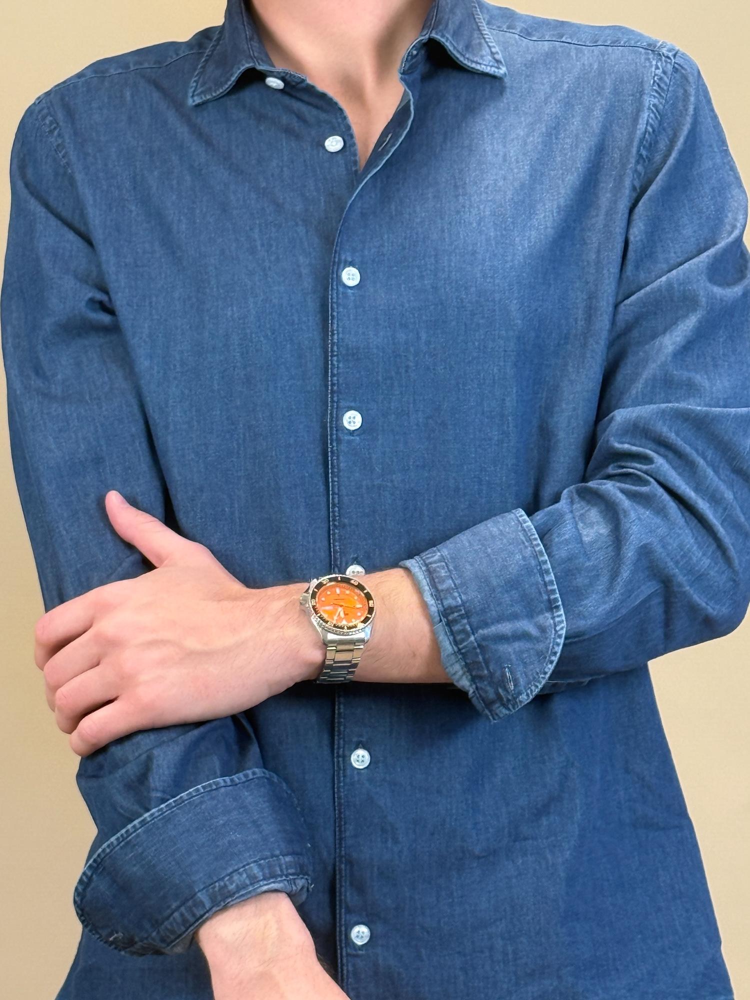 Camicia in Denim 2830257 01_03 Portofiori