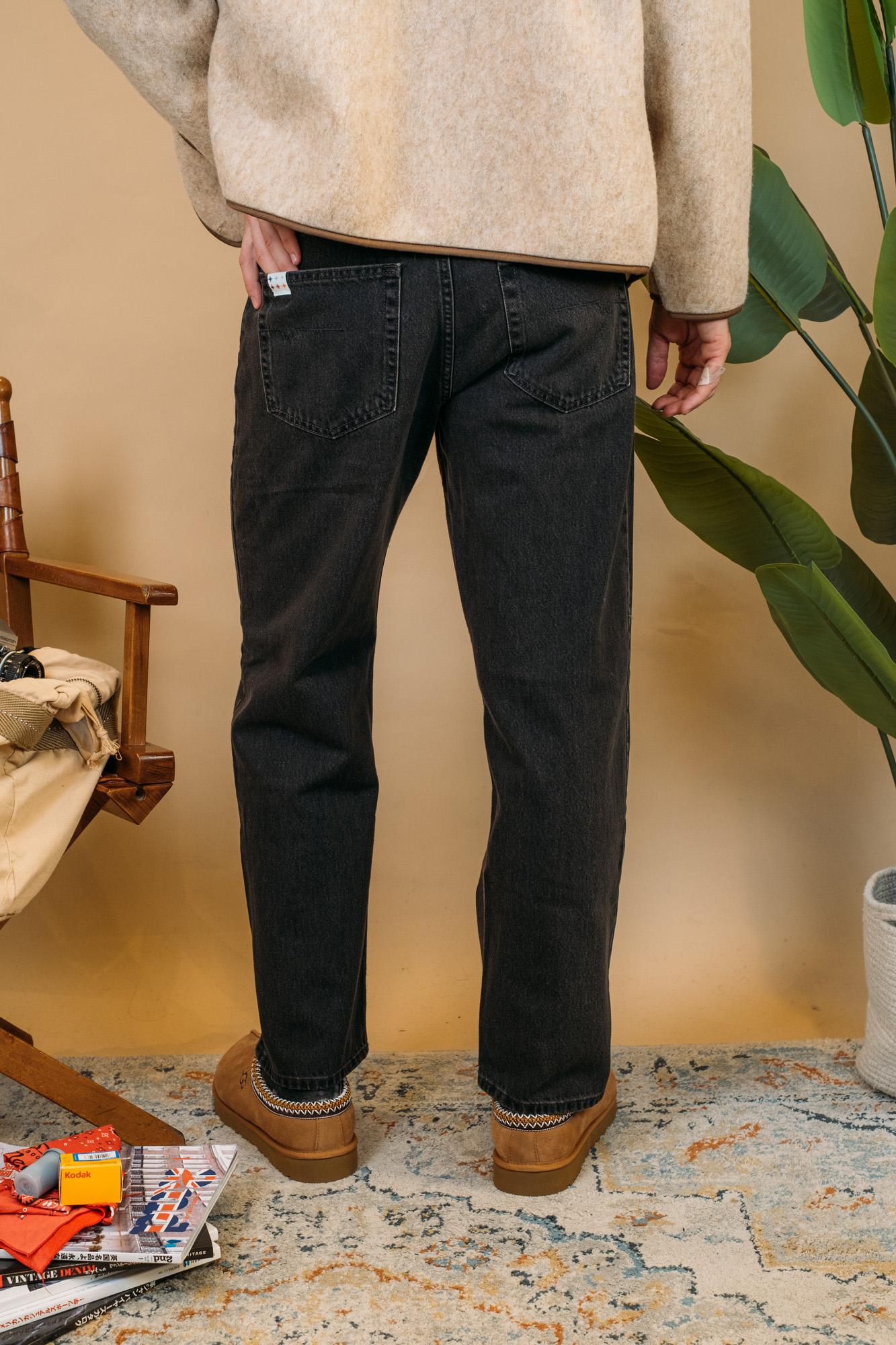 Jeans Original Vintage ORIGINAL VINTAGE VINTAGE BLACK Wooden 