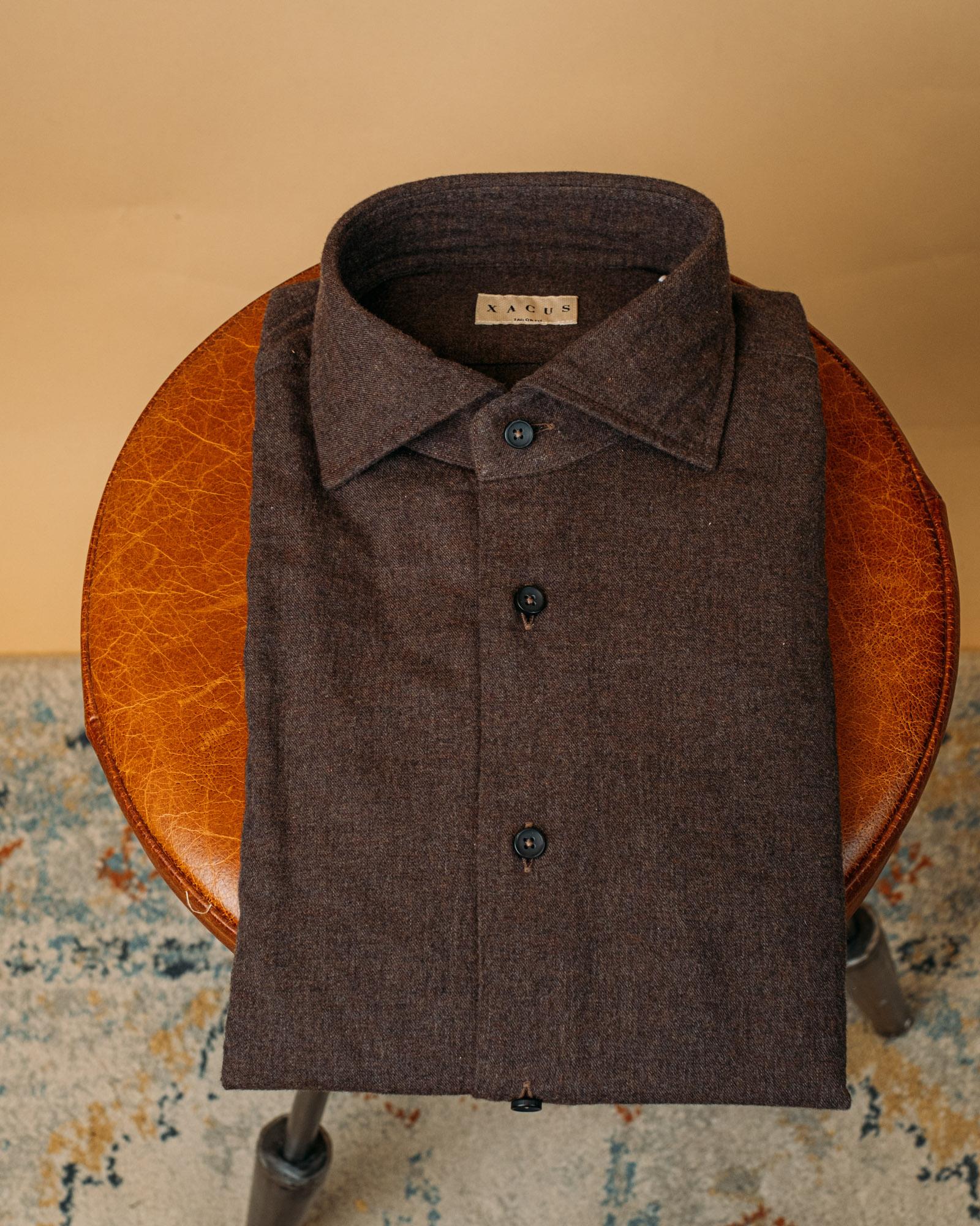 Camicia in Flanella 742ML71175011 011 Xacus 