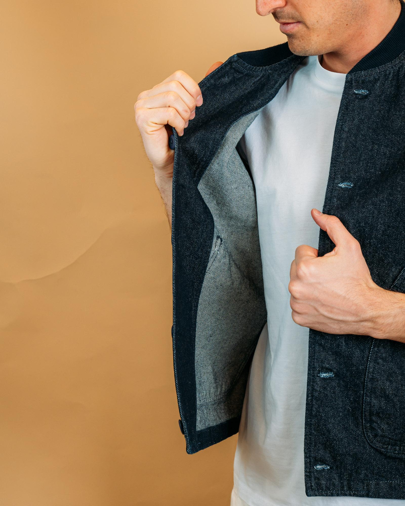 Gilet Marsh Denim Dark Blue JMDNM C99 Impure 