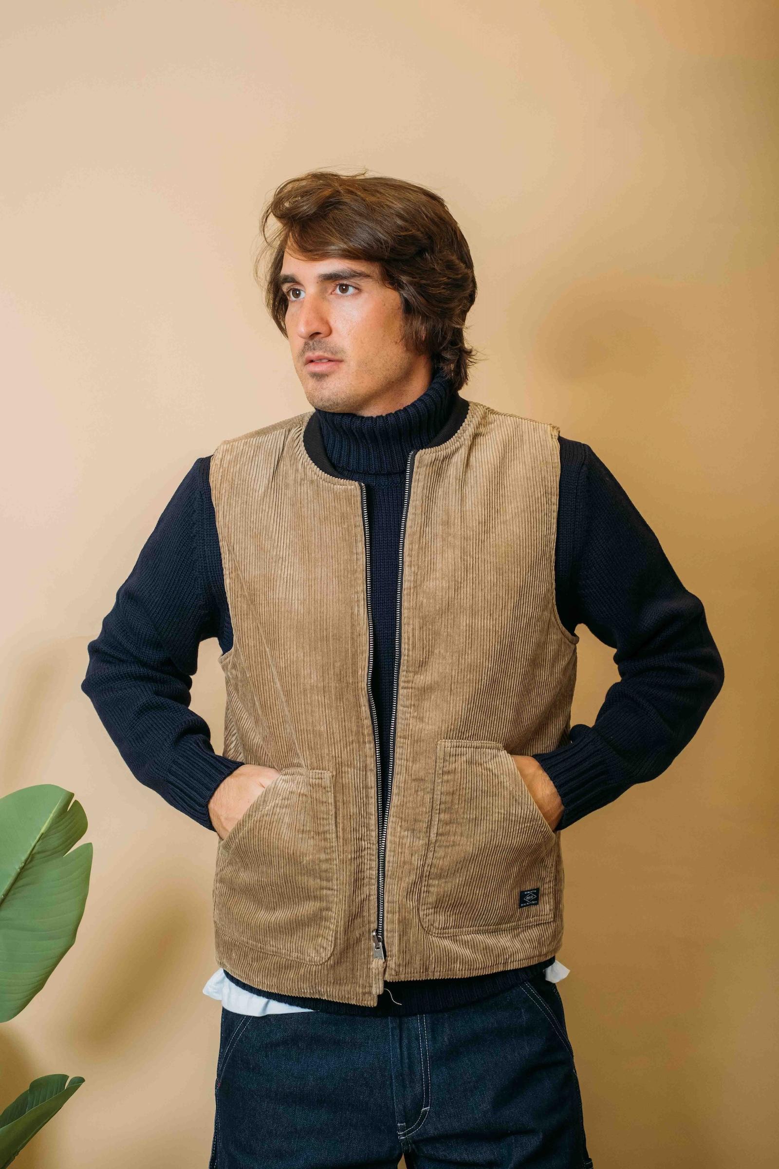 Gilet Martin Corduroy Doubleface MARTIN V05 5222 Impure