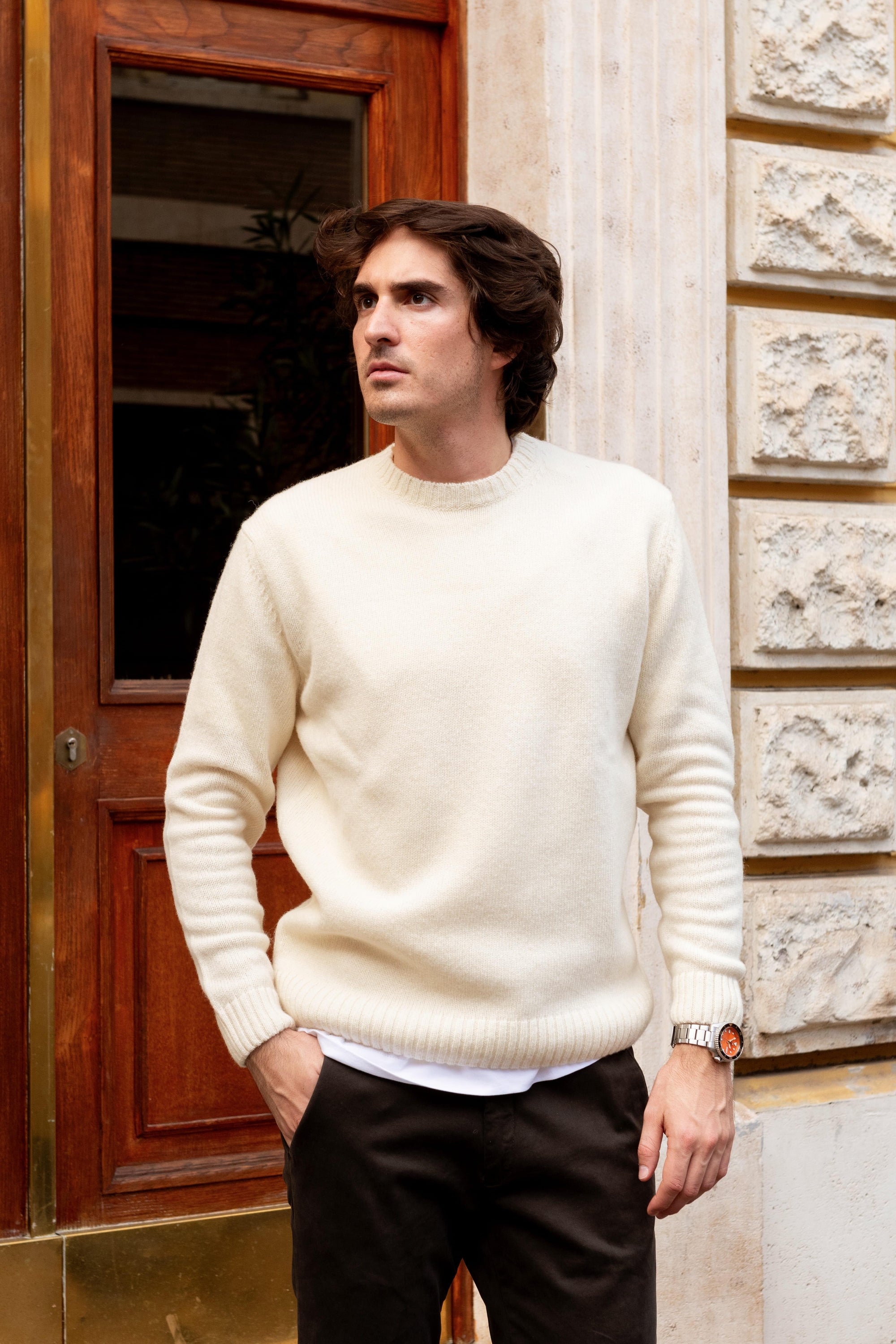 Maglia Shetland 551051015 PANNA Gaffi 