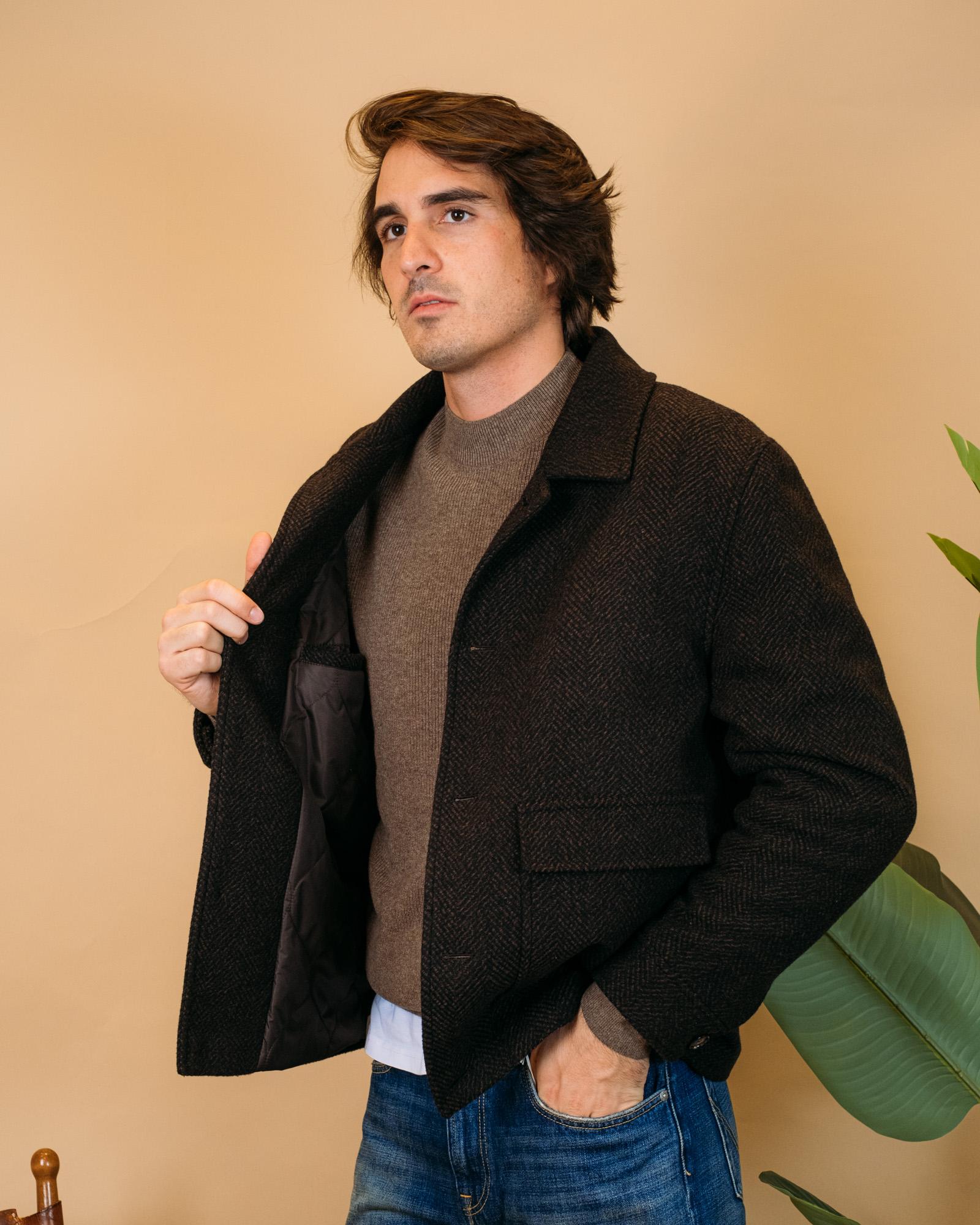 Bomber in Lana Spinato 251103 167 Gaffi 