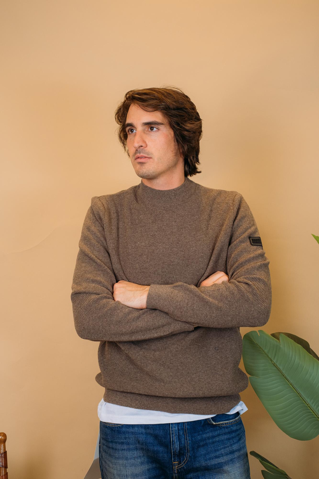 Crawley Crew Jumper MKN1611 ST59 Barbour International