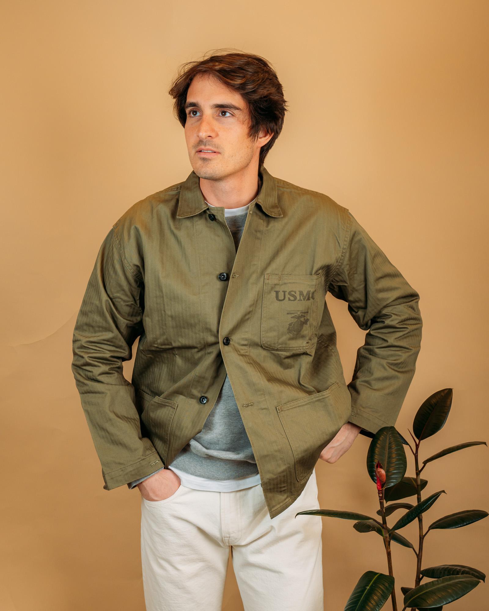 Giacca Hbt Utility Olive BR23137 UNICA Bennet Works 