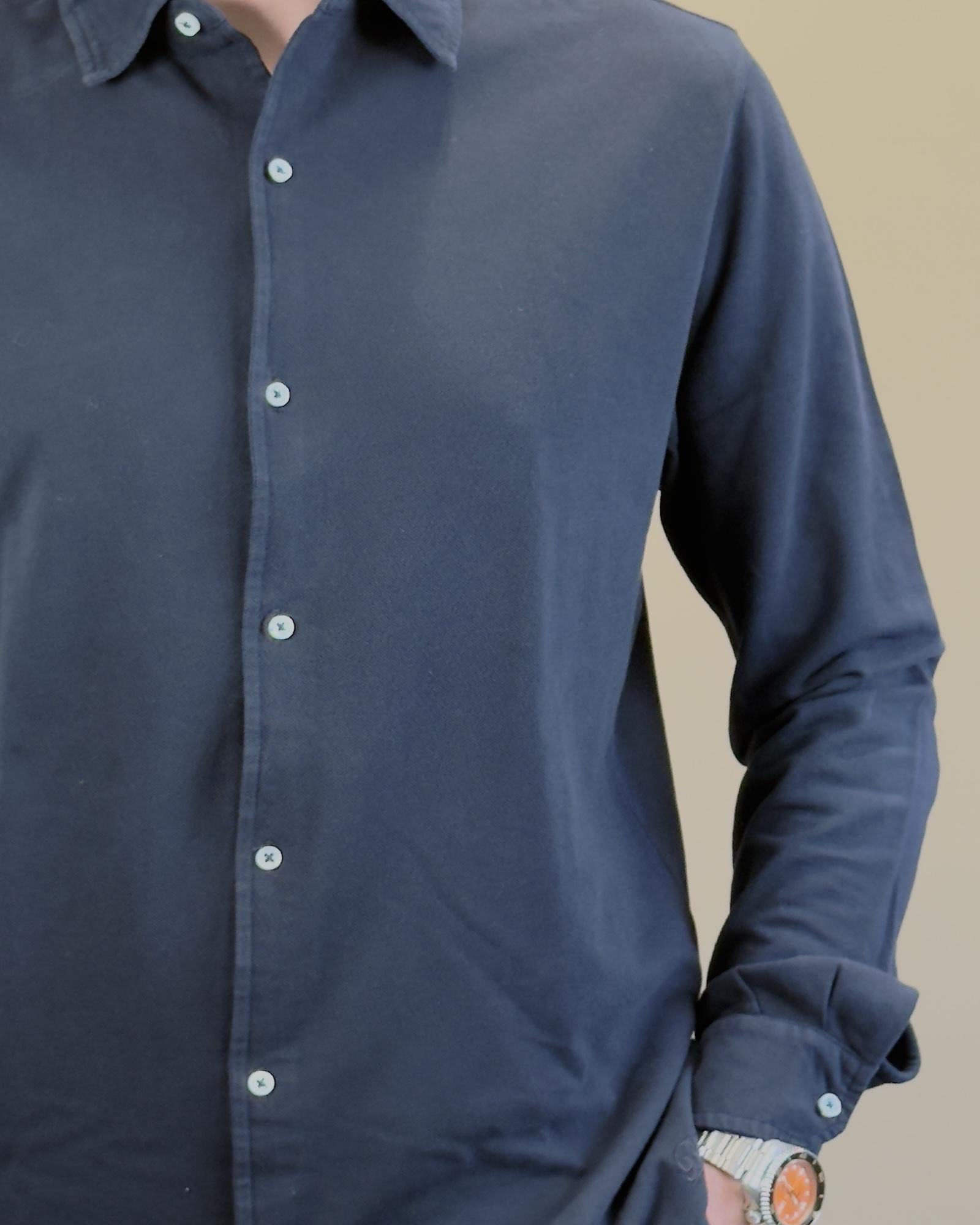 Camicia in Piquet BLKM6502 F.B Bl'ker