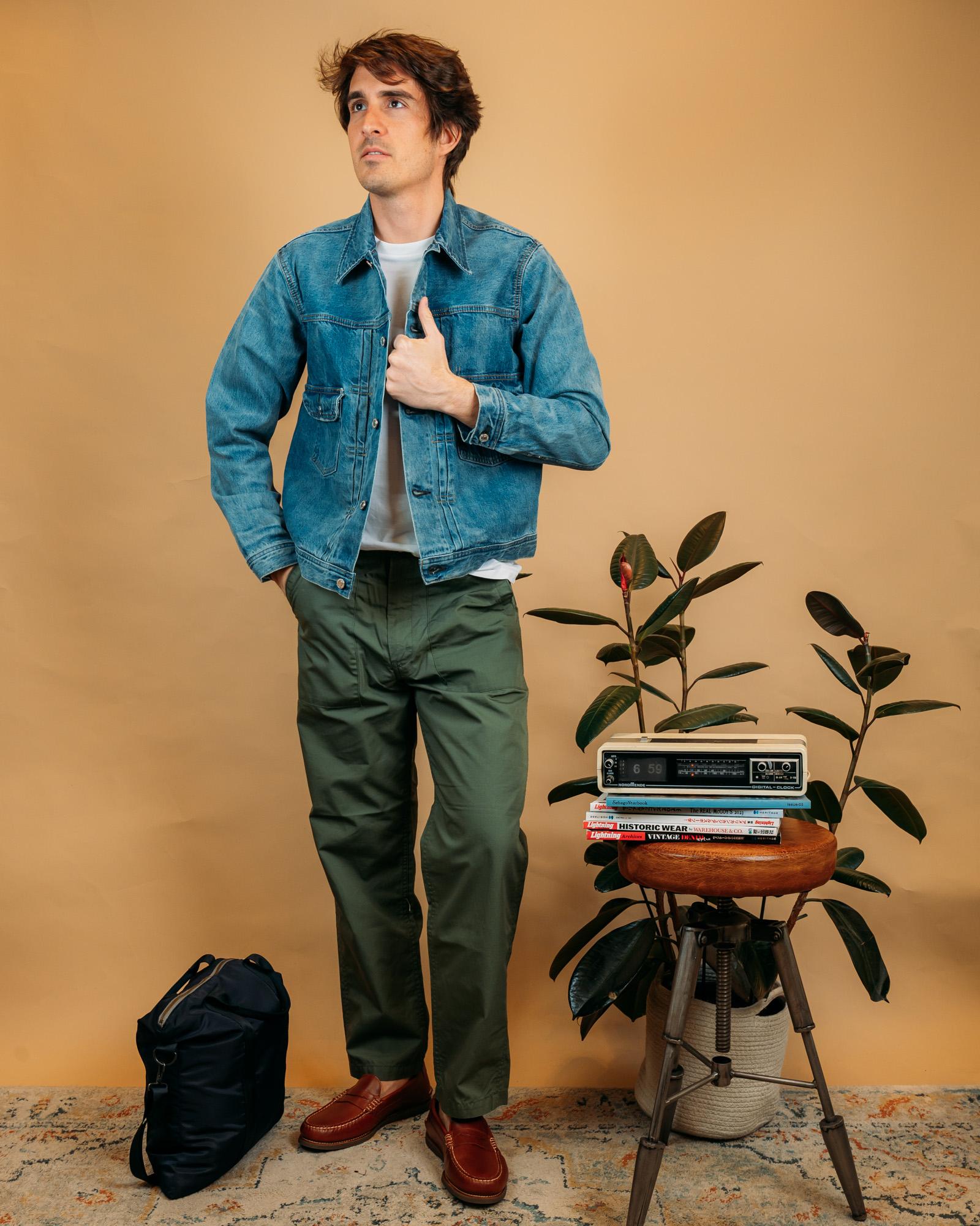 Giacca Denim Japan Light Used I036717 01.7W Edwin 