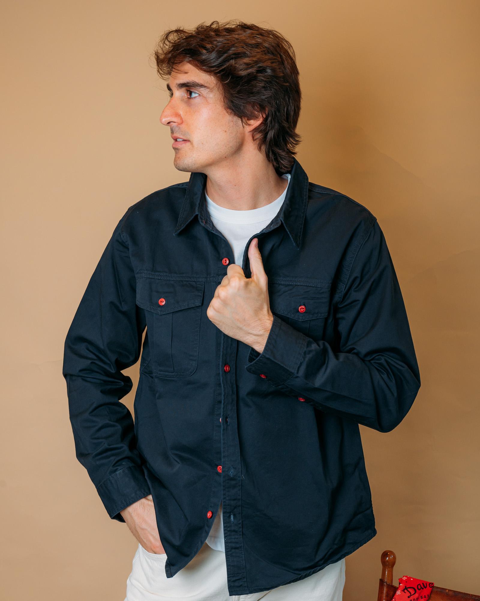 Workshirt Engineer Navy CFEW NAVY Bennet Works 