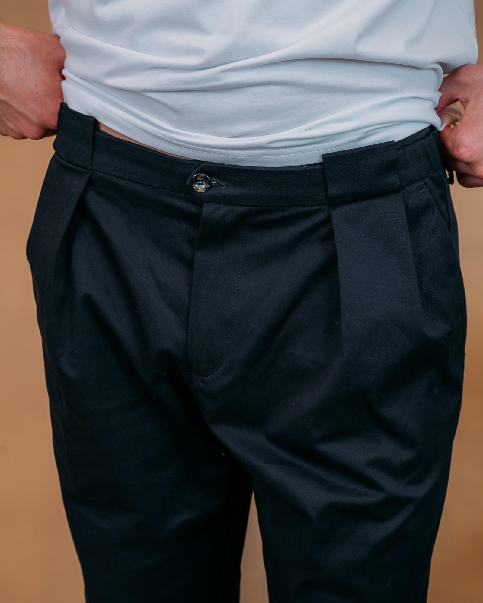 Pantaloni Tirana Navy GATIR7845S26 016 Gaffi 
