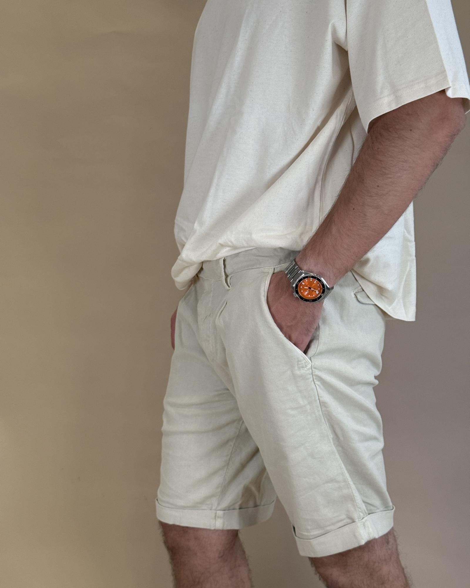 Bermuda Lino Stone ARANLINO ST Modfitters 