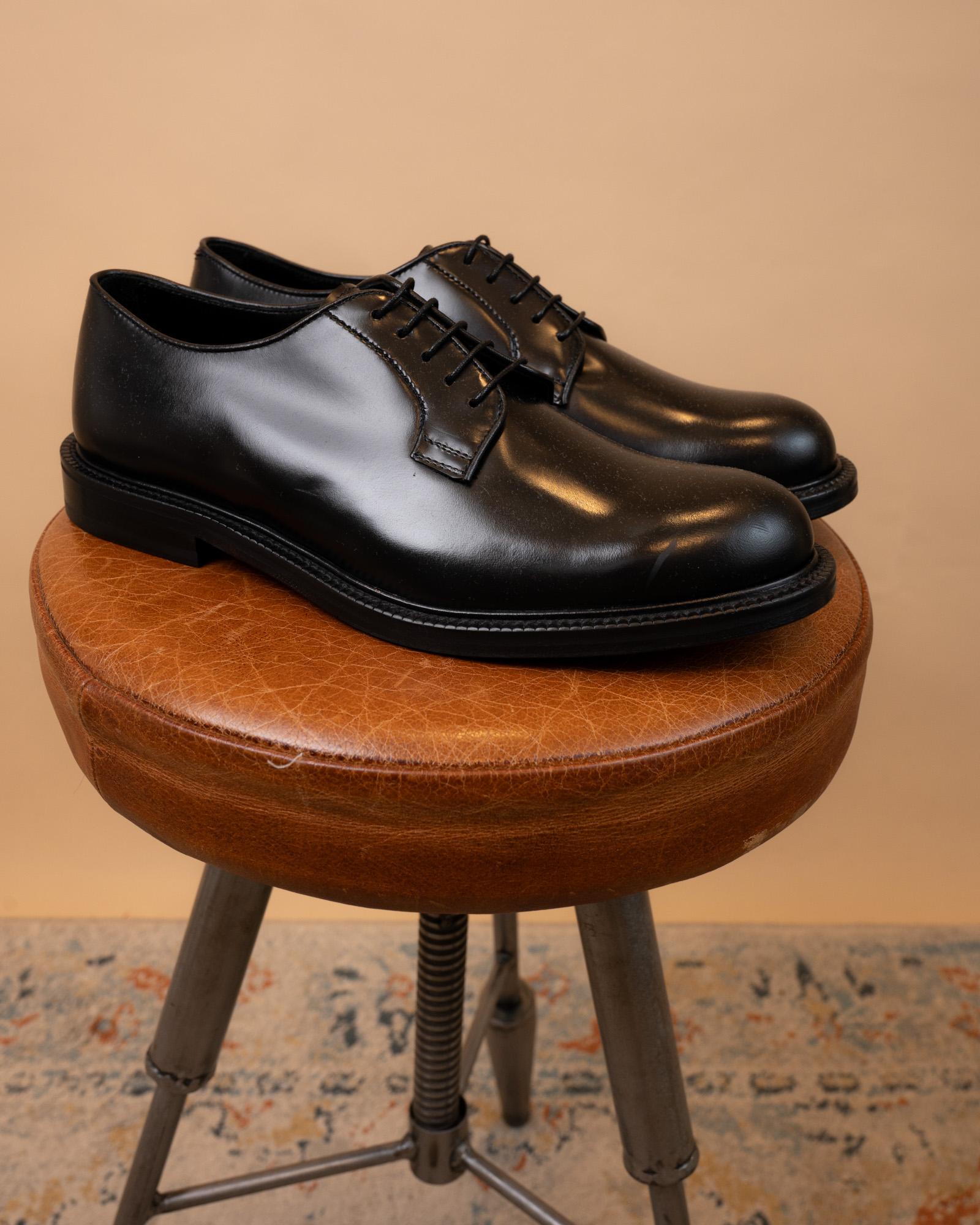 Stringate Derby Inglese Nero 1972ANGL-RLFS NE Crisci x Gaffi 
