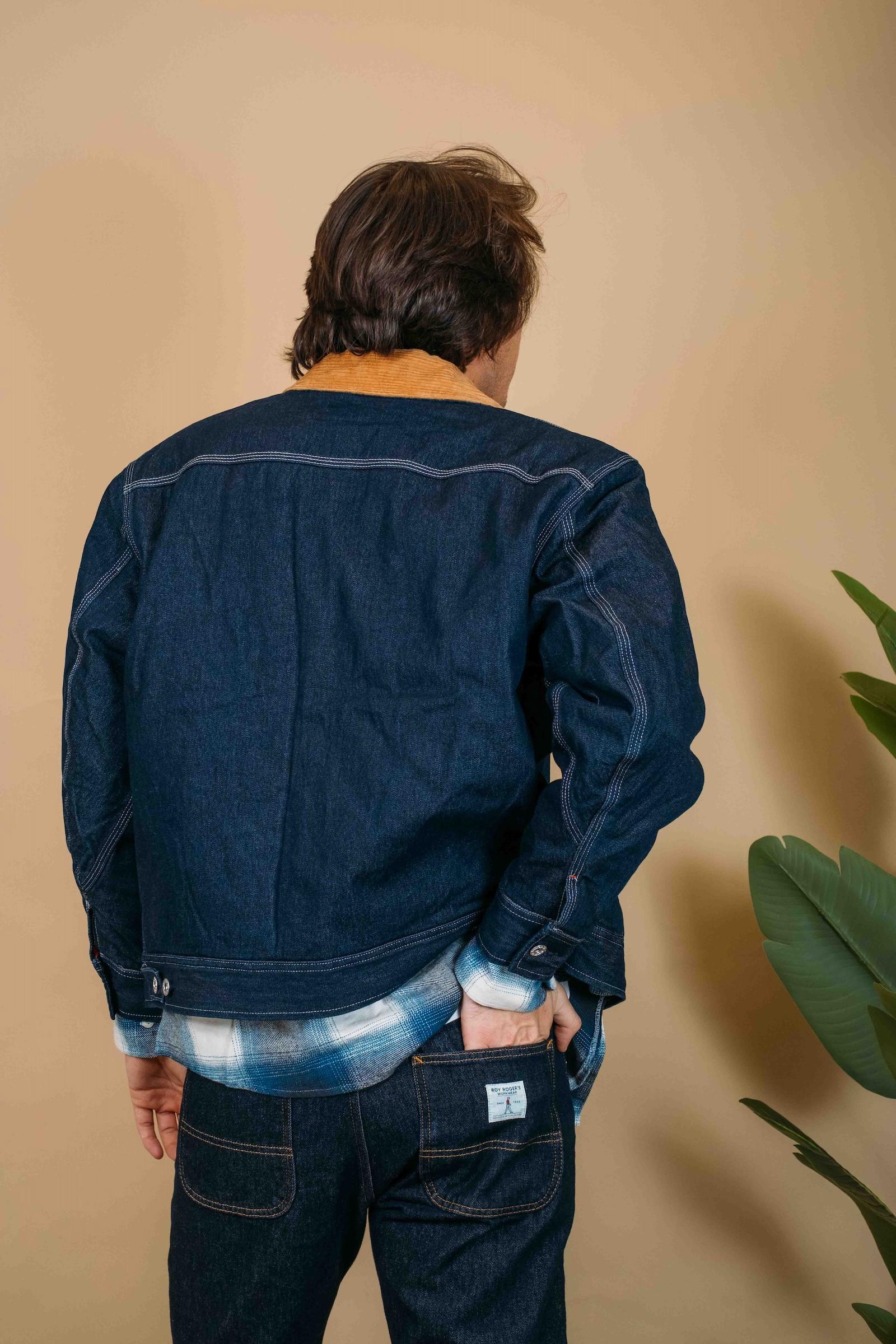 Work Denim Jacket RRW001CN080111 C0999 Roy Roger's Workwear 