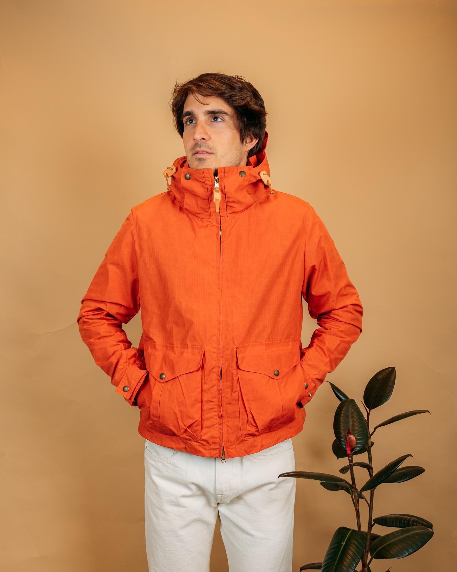 All Seasons Blazer Coat Orange 6038 OR Manifattura Ceccarelli 