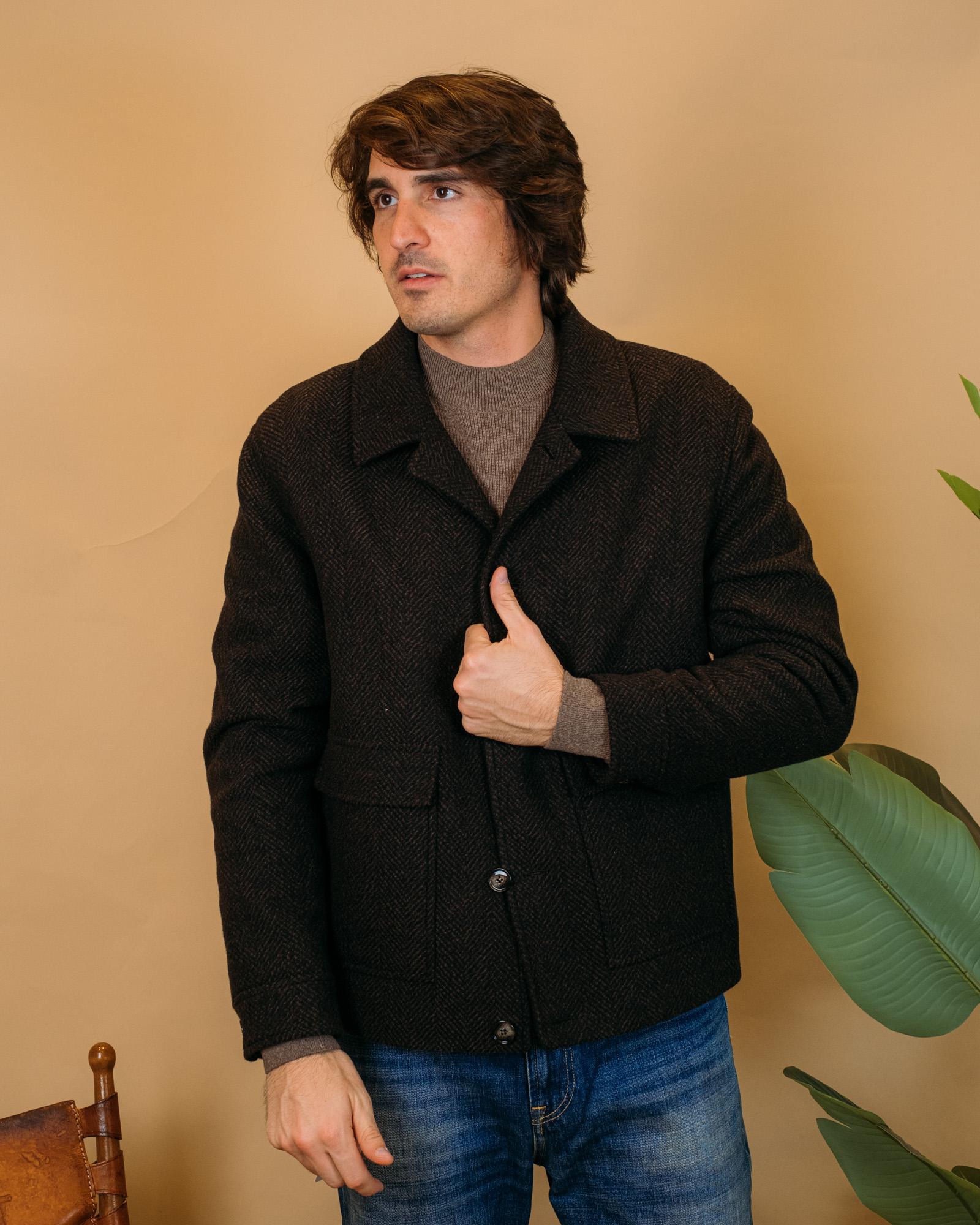 Bomber in Lana Spinato 251103 167 Gaffi