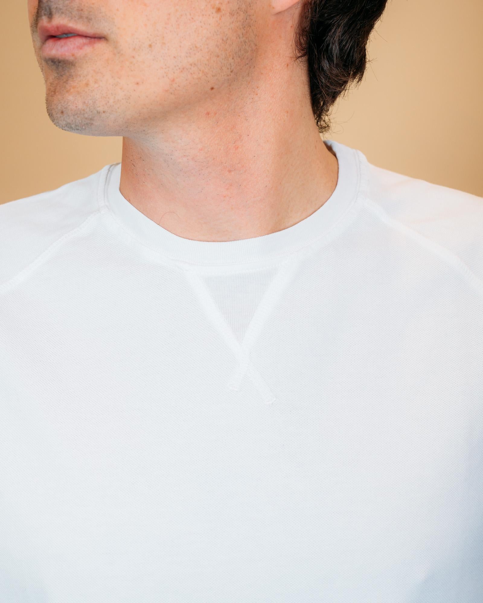 T-shirt Salem Piquet BLKM1006-03 WH Bl'ker 