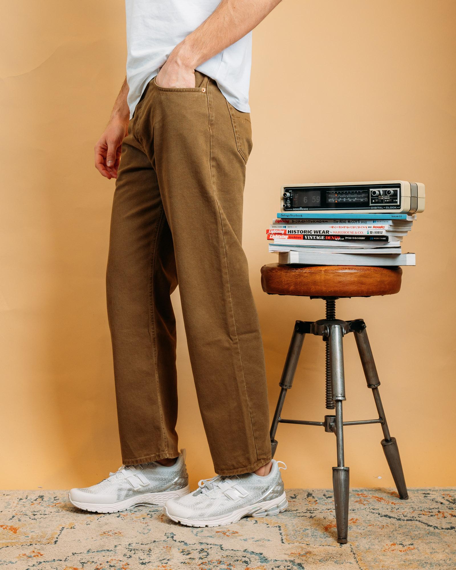 Jeans Original Vintage Cammello Delavè ORIGINALVINTAGE CA Wooden 